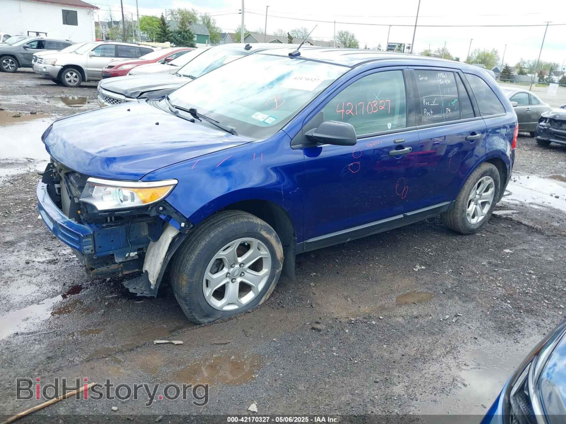 2013 FORD EDGE - VIN: 2FMDK4GC1DBC91837 - Фото 2