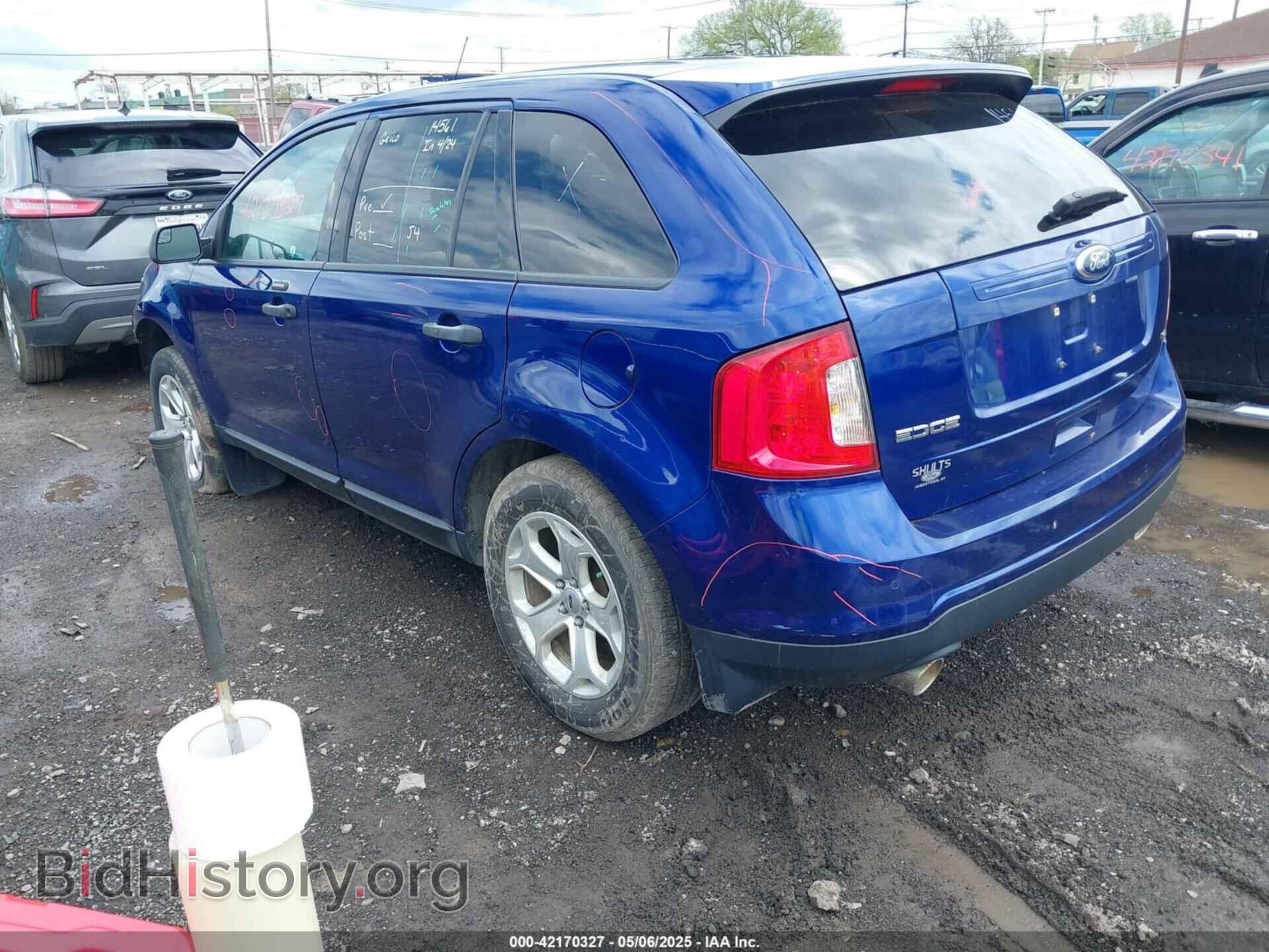 2013 FORD EDGE - VIN: 2FMDK4GC1DBC91837 - Фото 3