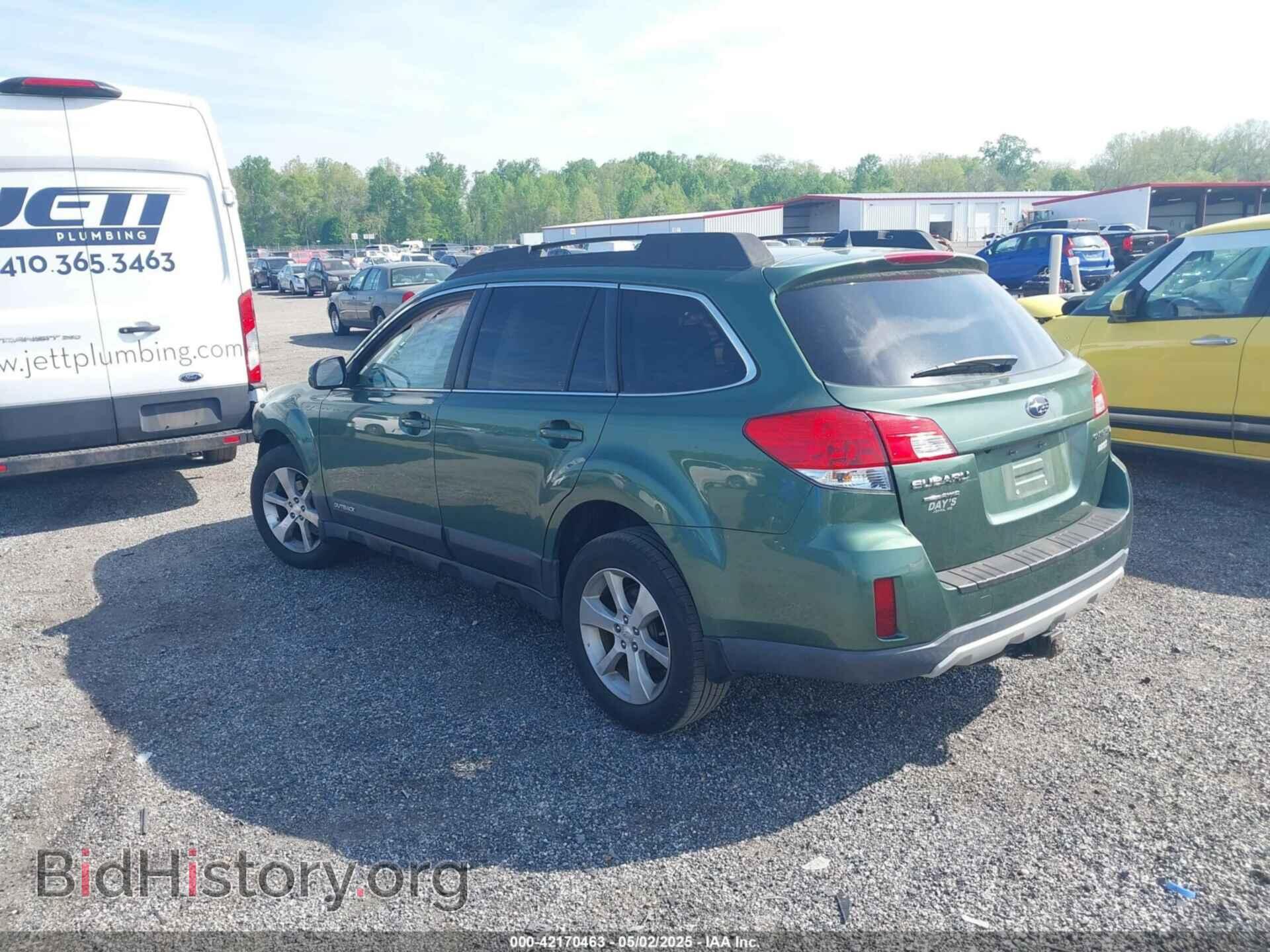2013 SUBARU OUTBACK - VIN: 4S4BRBPC9D3235457 - Фото 3