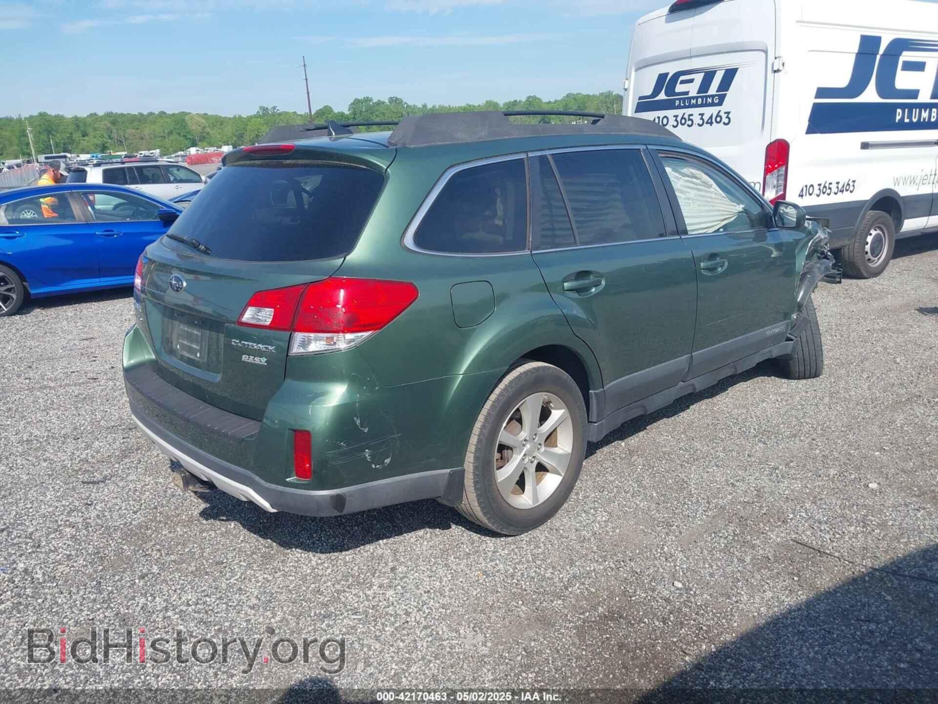 2013 SUBARU OUTBACK - VIN: 4S4BRBPC9D3235457 - Фото 4