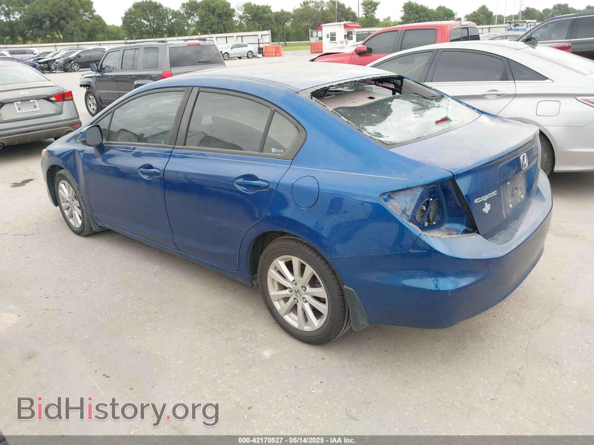 2012 HONDA CIVIC - VIN: 2HGFB2F87CH512515 - Фото 3