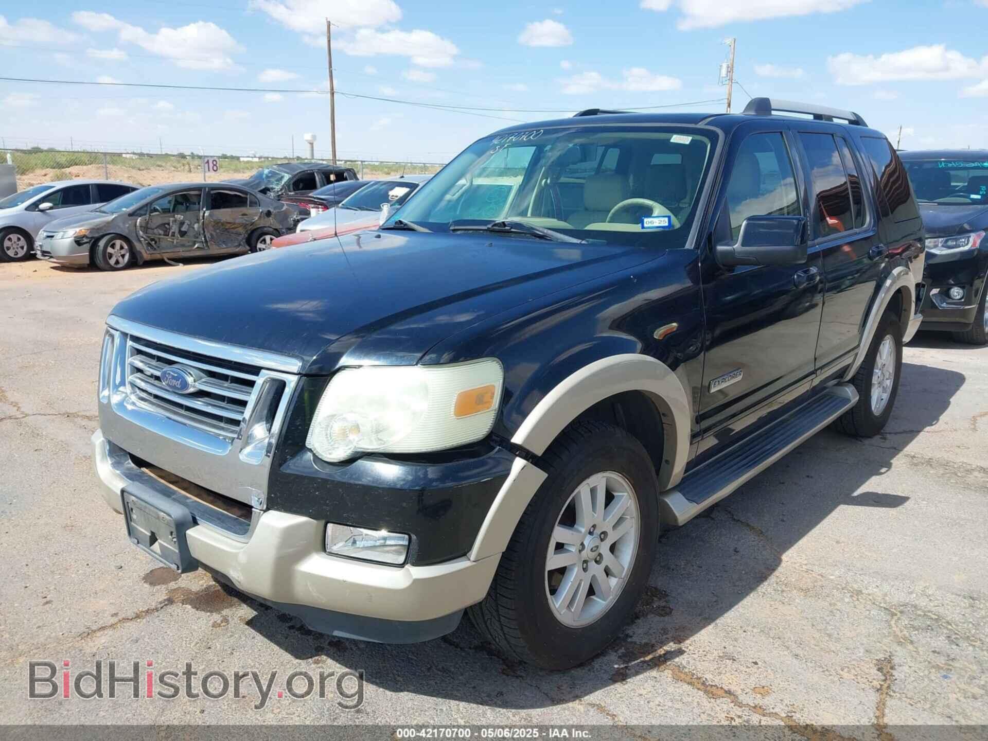 2007 FORD EXPLORER - VIN: 1FMEU64E37UB43638 - Фото 2