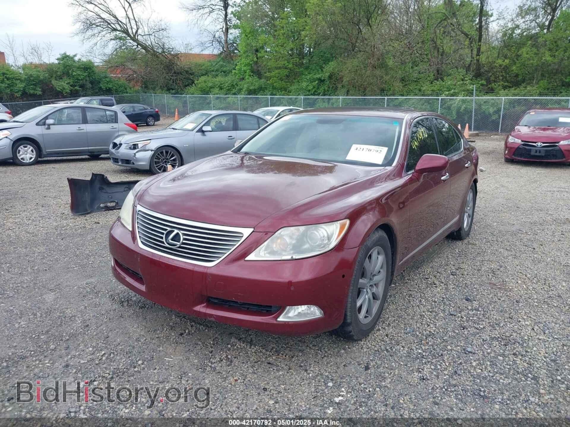 2007 LEXUS LS 460 - VIN: JTHBL46F775003346 - Фото 2