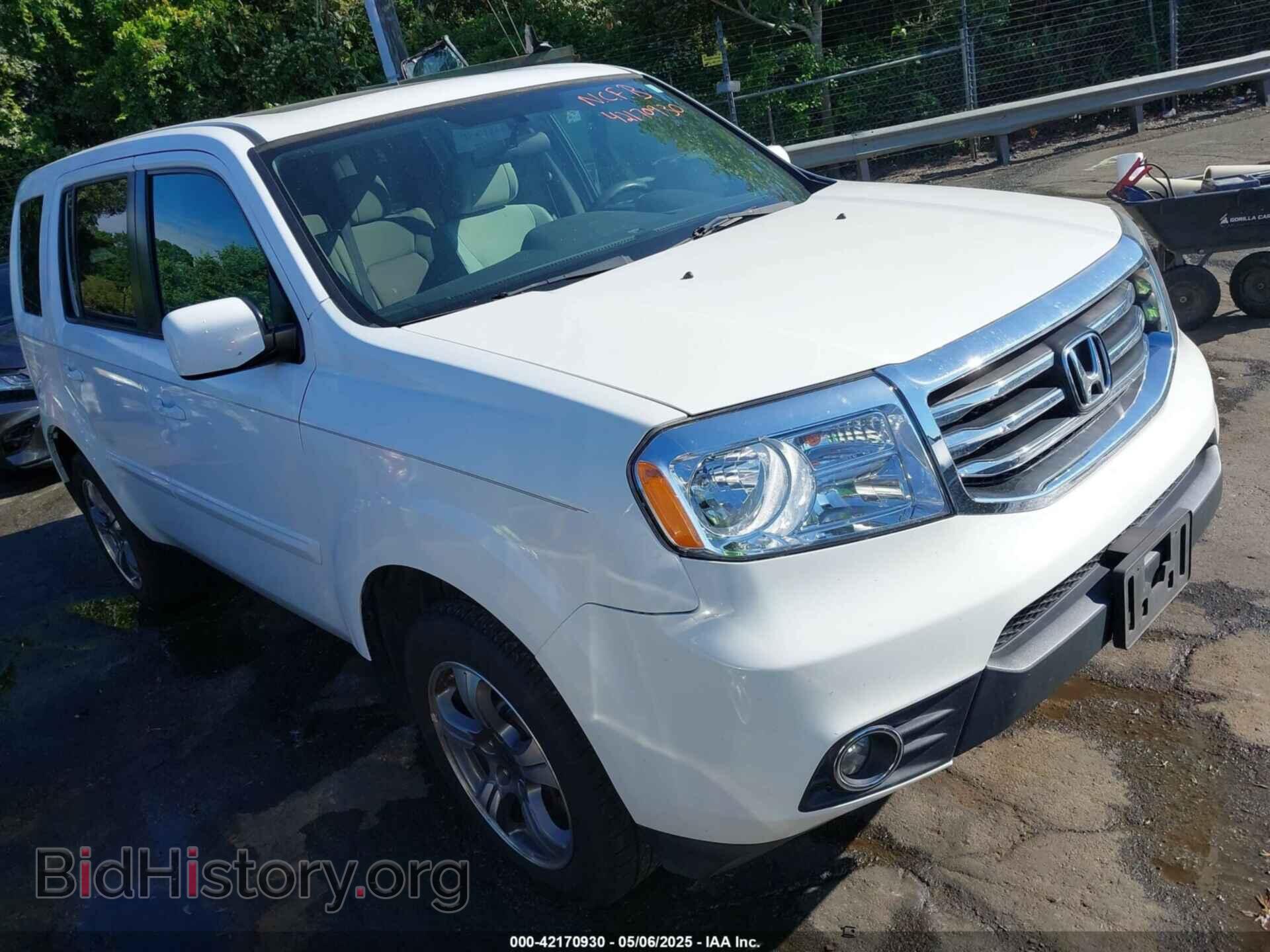 Фотография 5FNYF3H37FB006809 - HONDA PILOT 2015