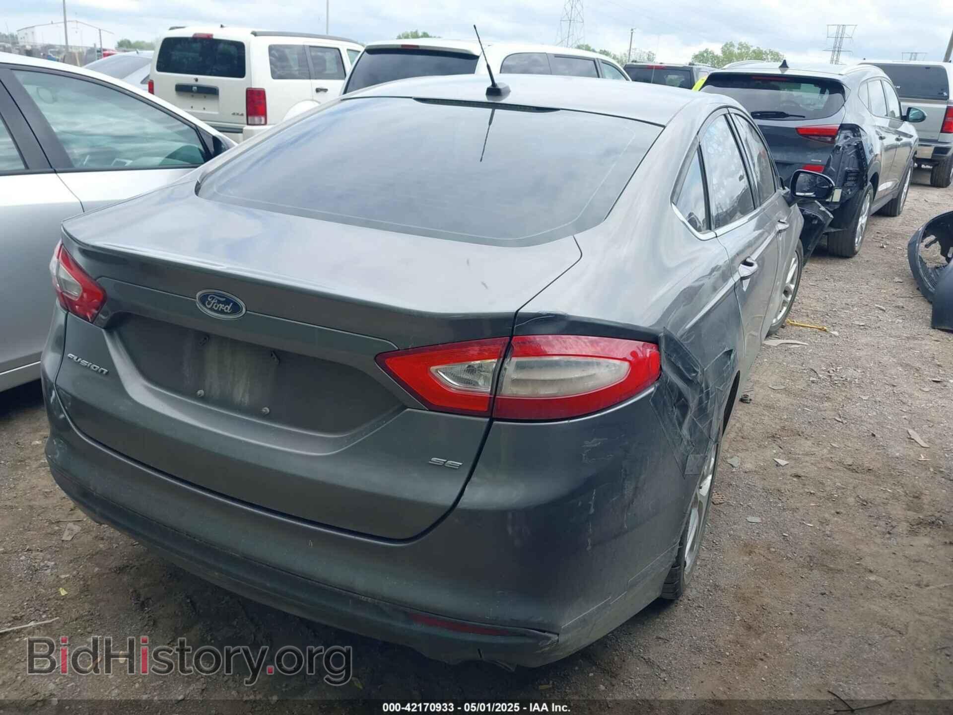 2014 FORD FUSION - VIN: 1FA6P0H72E5366419 - Фото 4