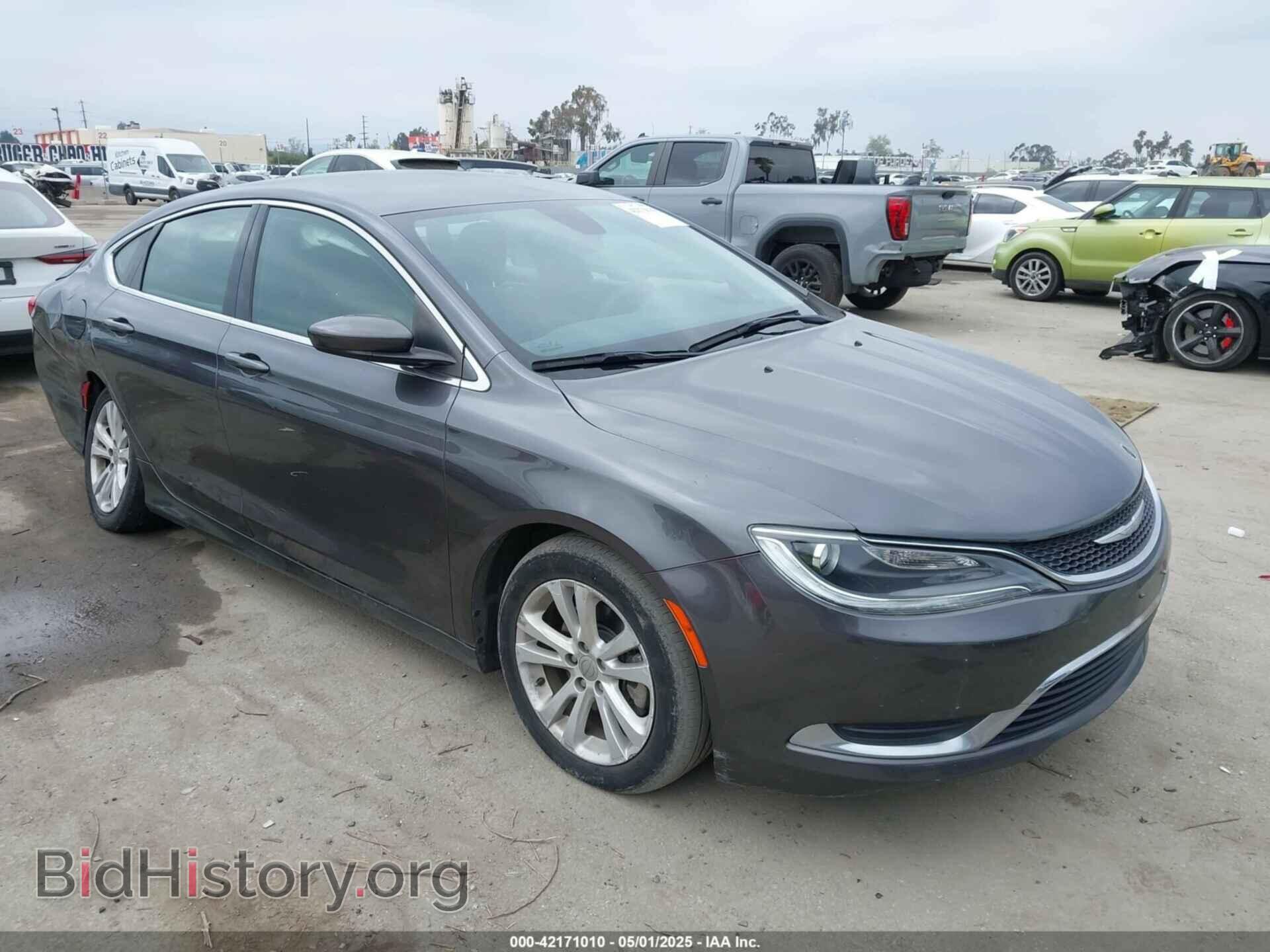 Фотография 1C3CCCAB5GN169938 - CHRYSLER 200 2016