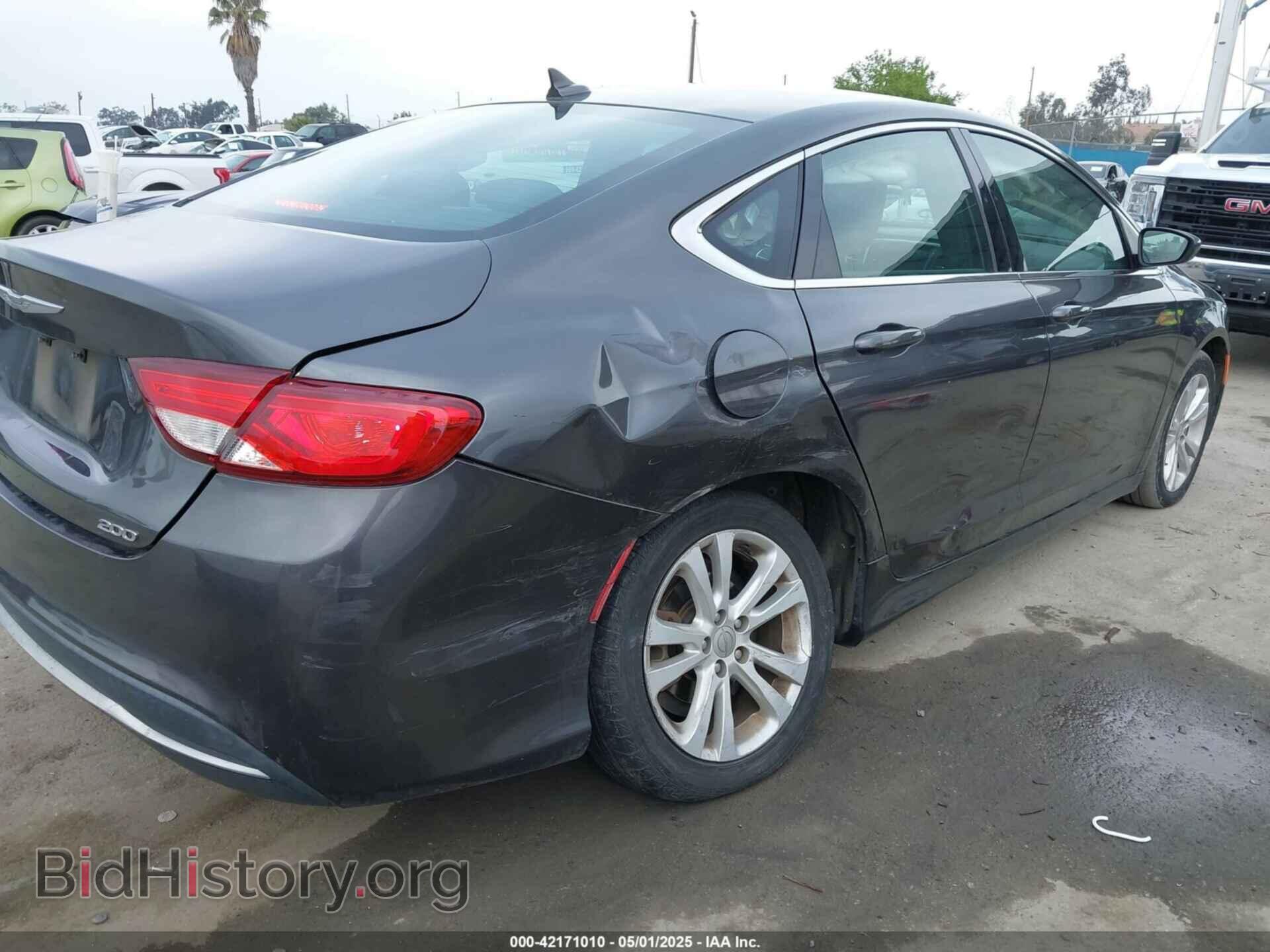 2016 CHRYSLER 200 - VIN: 1C3CCCAB5GN169938 - Фото 6