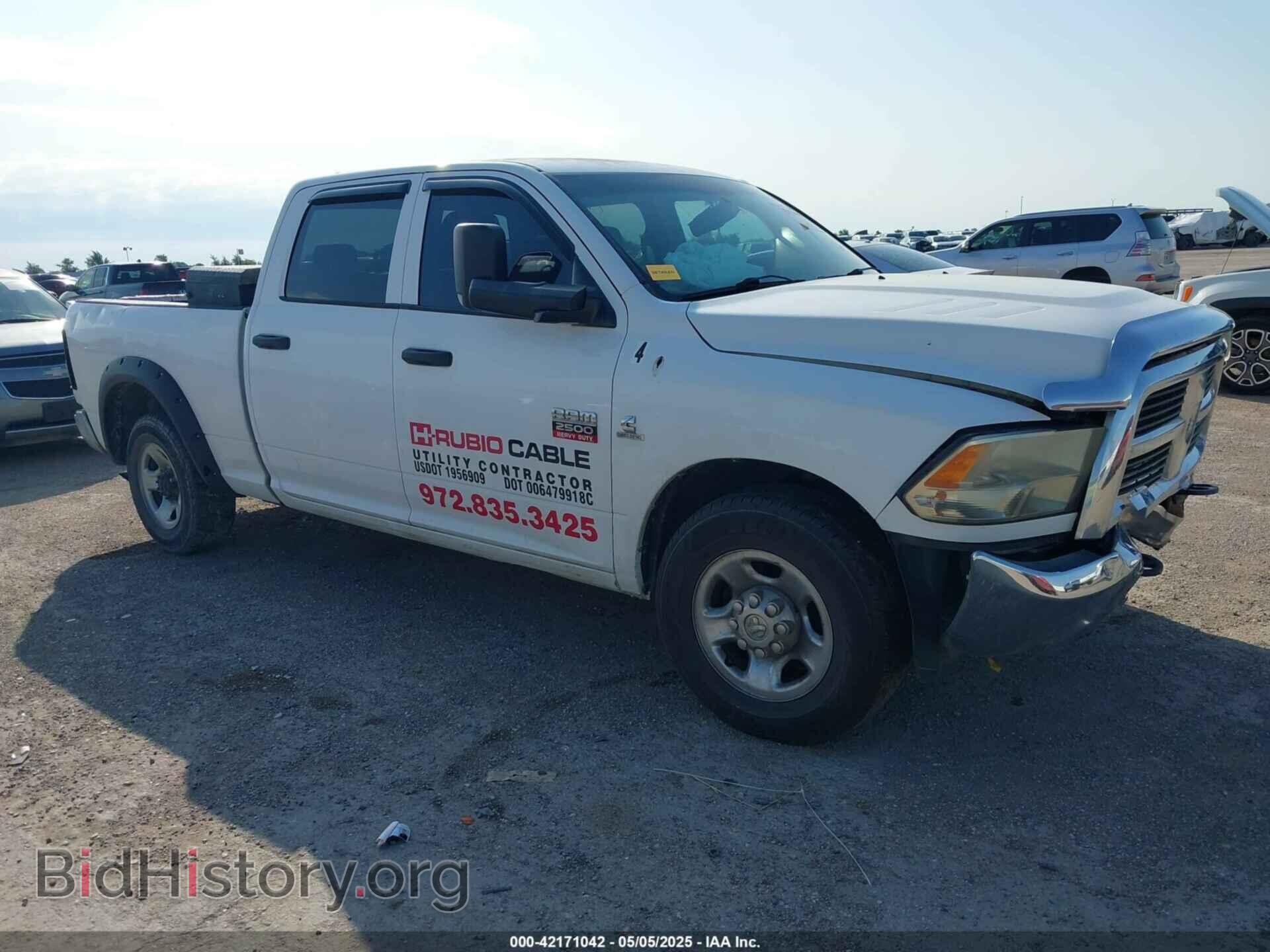 Photo 3C6TD4CL8CG332953 - DODGE RAM 2500 2012