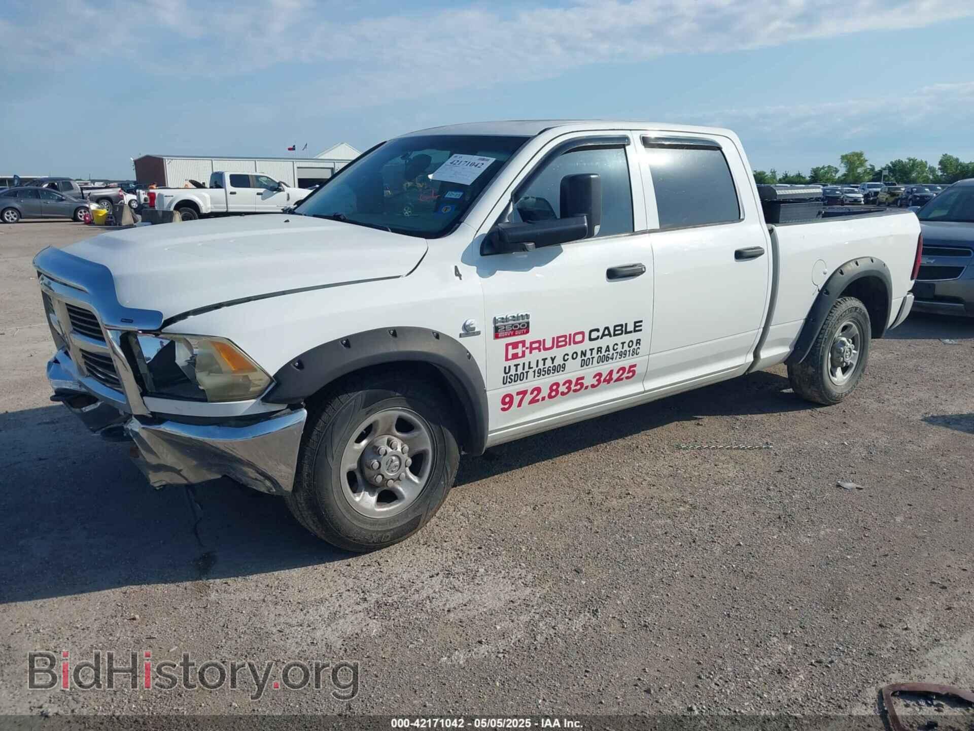 2012 DODGE RAM 2500 - VIN: 3C6TD4CL8CG332953 - Фото 2