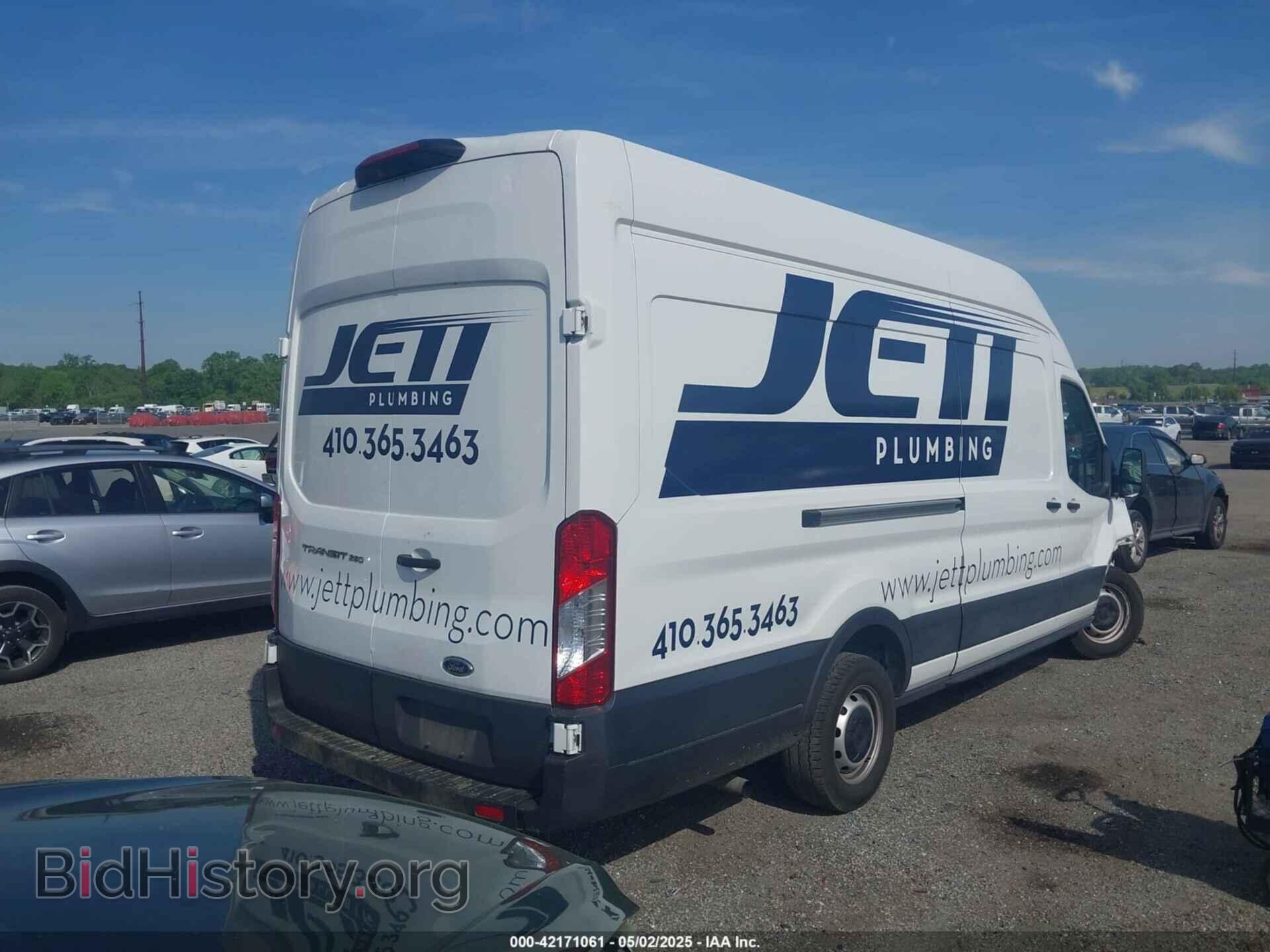 2021 FORD TRANSIT-250 CARGO VAN - VIN: 1FTBR3X82MKA02340 - Фото 4