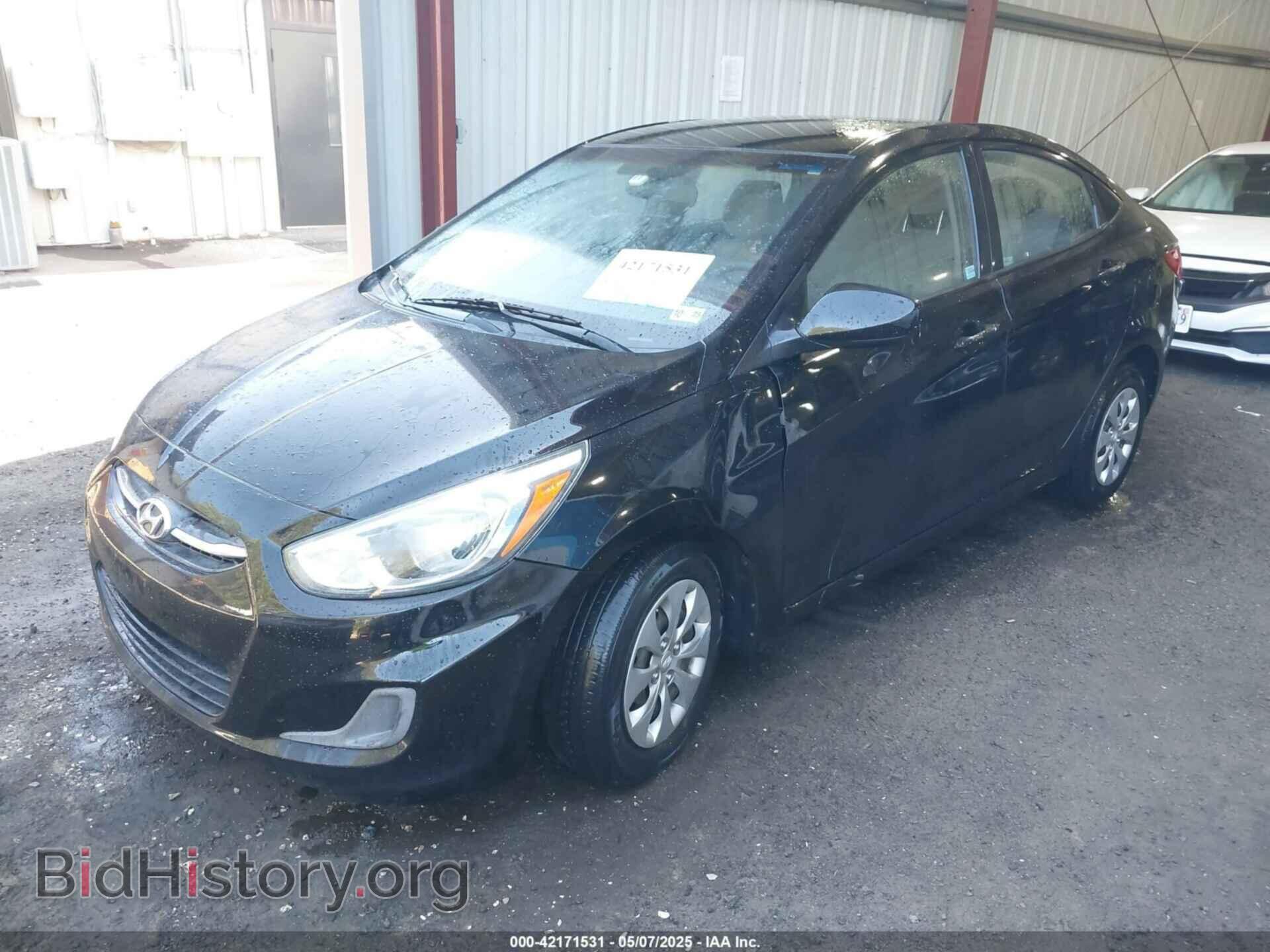 2016 HYUNDAI ACCENT - VIN: KMHCT4AE0GU027607 - Фото 2