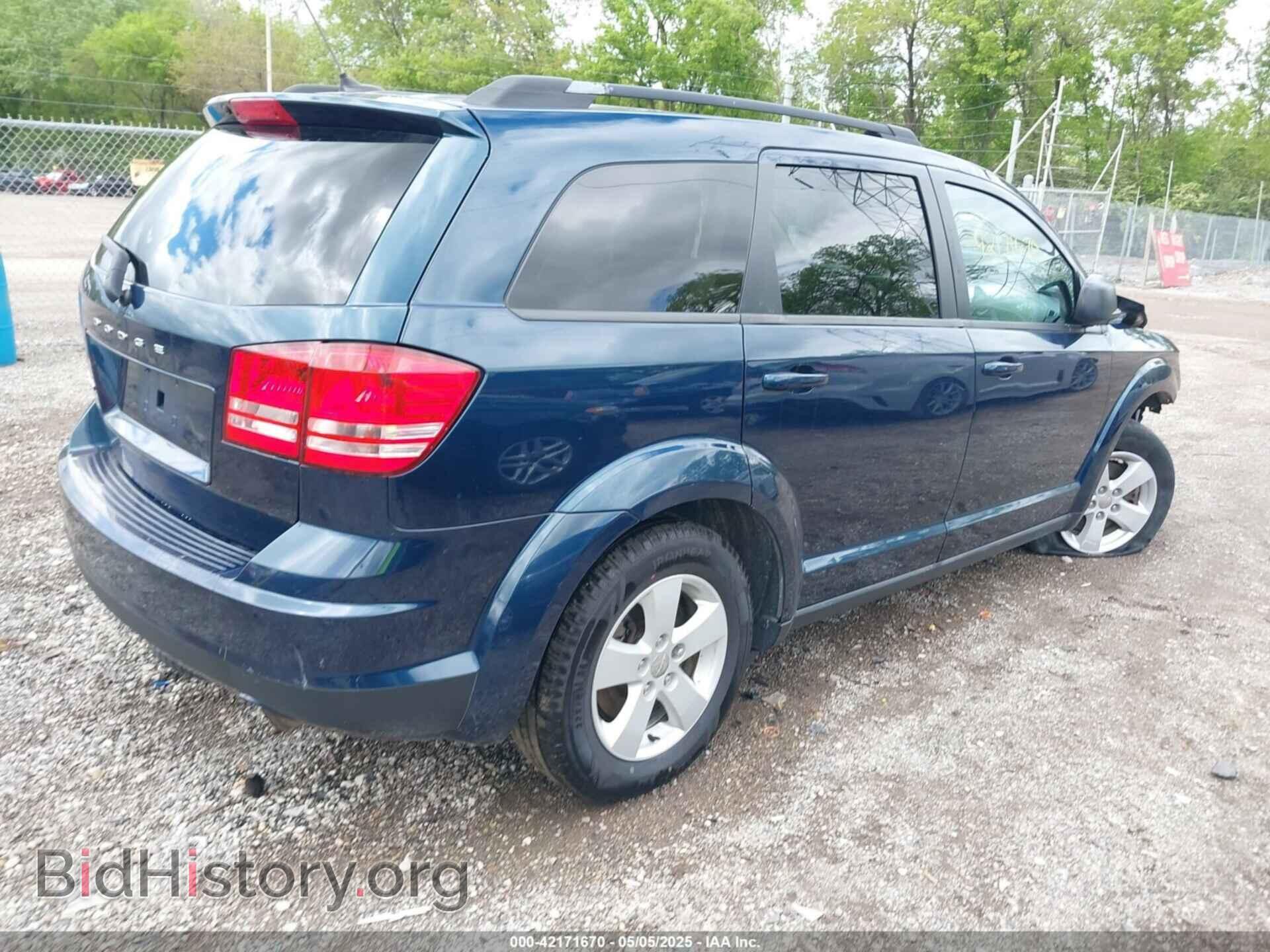 2014 DODGE JOURNEY - VIN: 3C4PDCAB5ET268315 - Фото 4