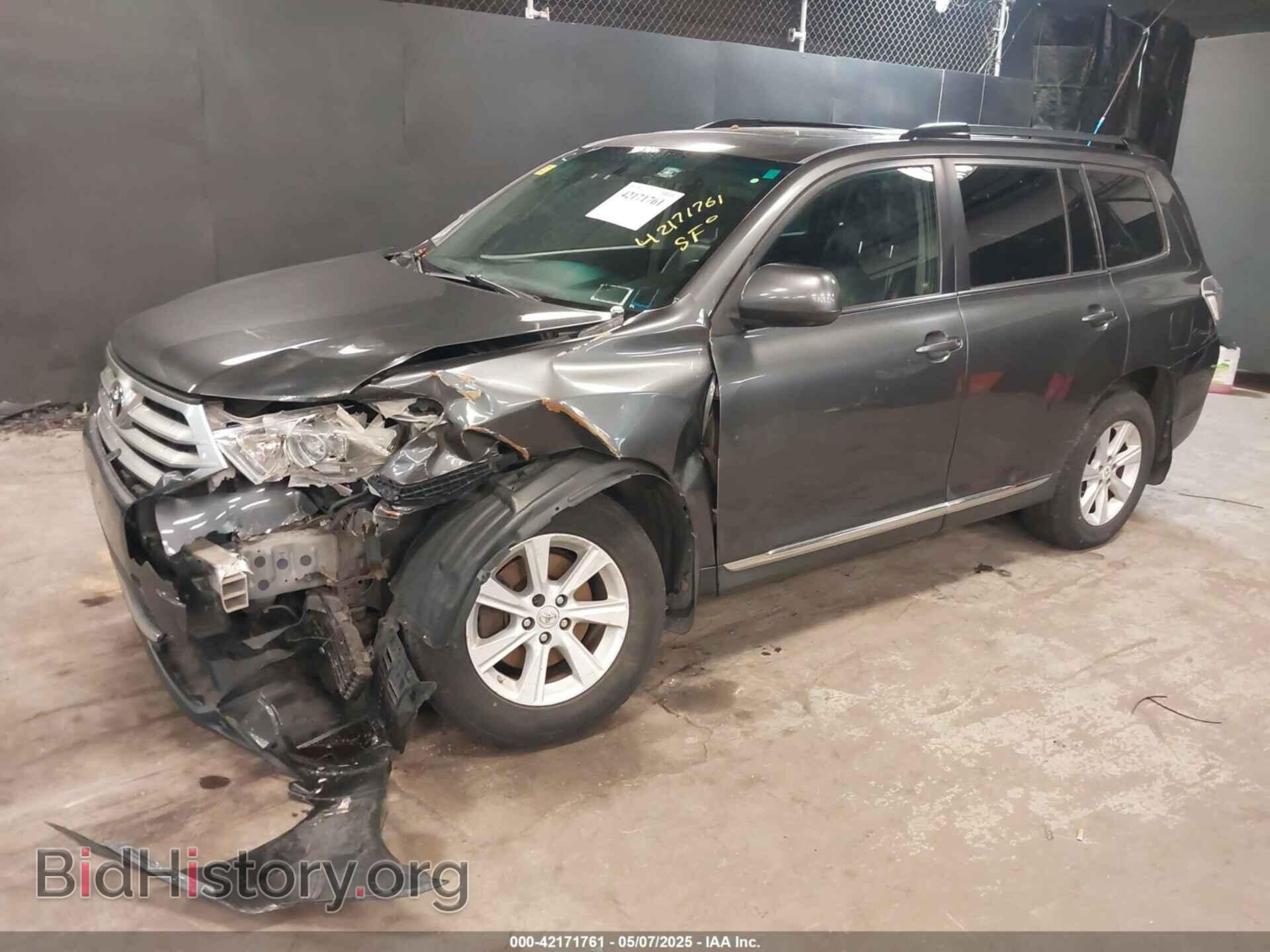 2012 TOYOTA HIGHLANDER - VIN: 5TDBK3EH8CS153455 - Фото 2