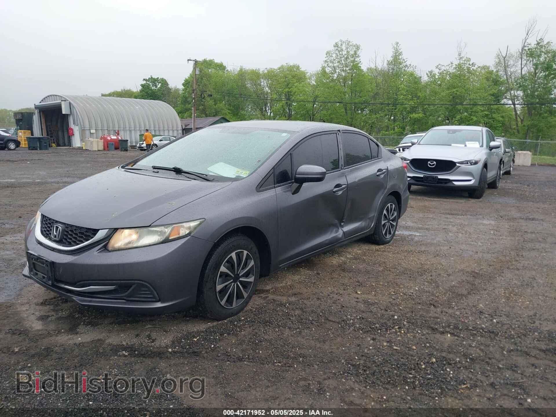 2014 HONDA CIVIC - VIN: 2HGFB2F5XEH559840 - Фото 2