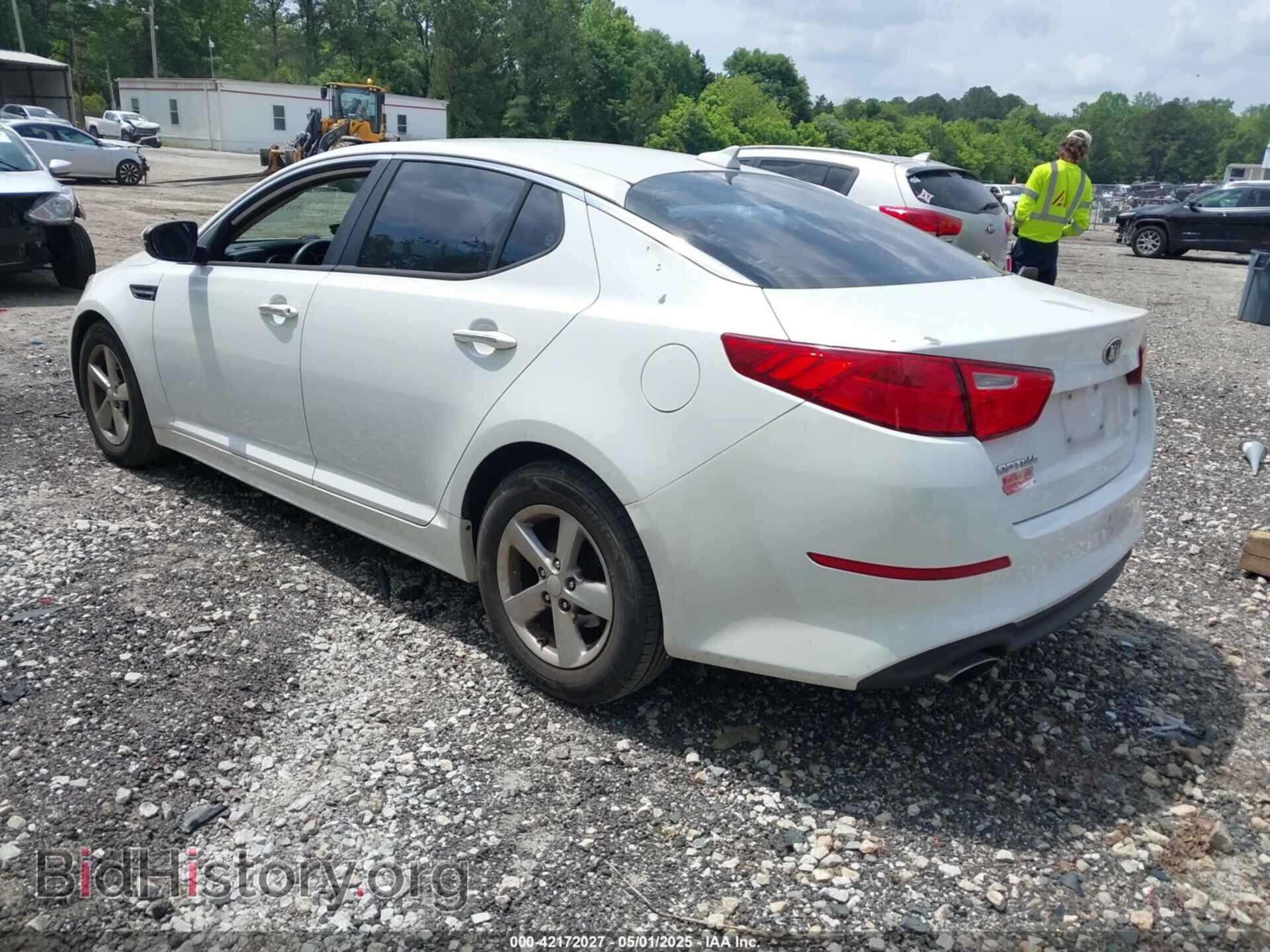 2014 KIA OPTIMA - VIN: 5XXGM4A74EG317632 - Фото 3