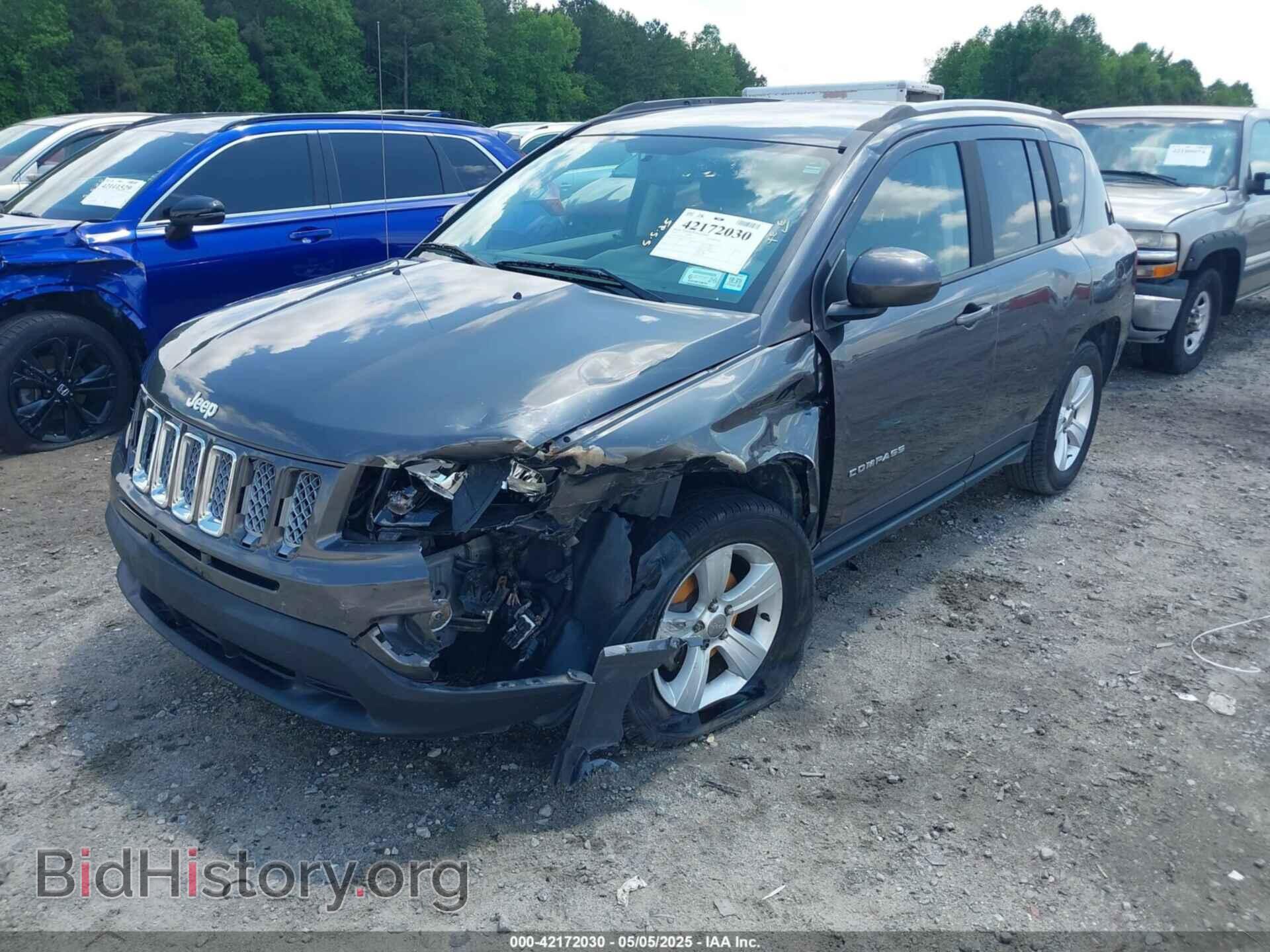 2016 JEEP COMPASS - VIN: 1C4NJDEB3GD713675 - Фото 2