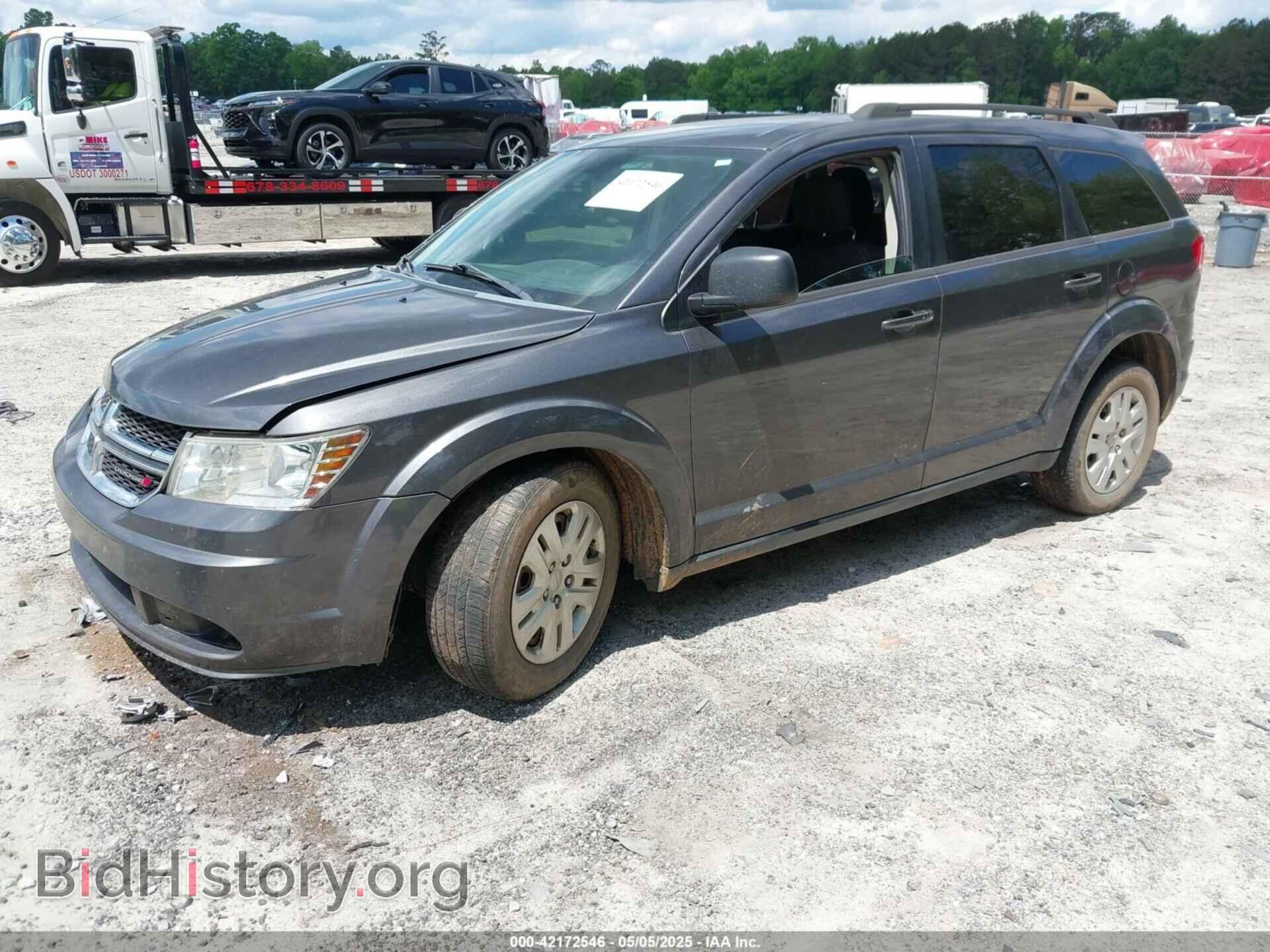 2016 DODGE JOURNEY - VIN: 3C4PDCAB7GT167392 - Фото 2
