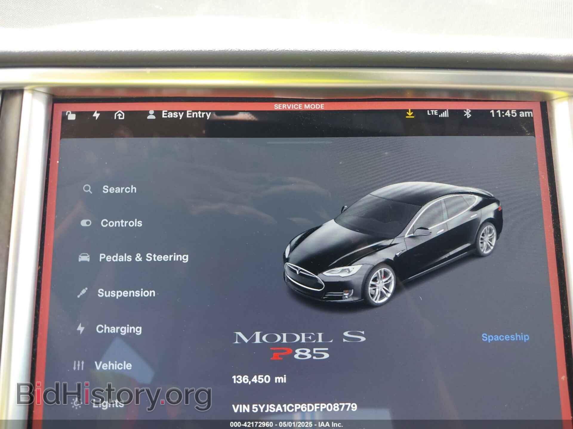 2013 TESLA MODEL S - VIN: 5YJSA1CP6DFP08779 - Photo 7