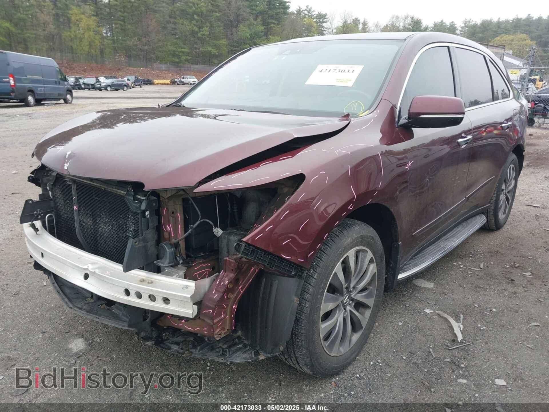 2014 ACURA MDX - VIN: 5FRYD4H46EB015552 - Фото 2