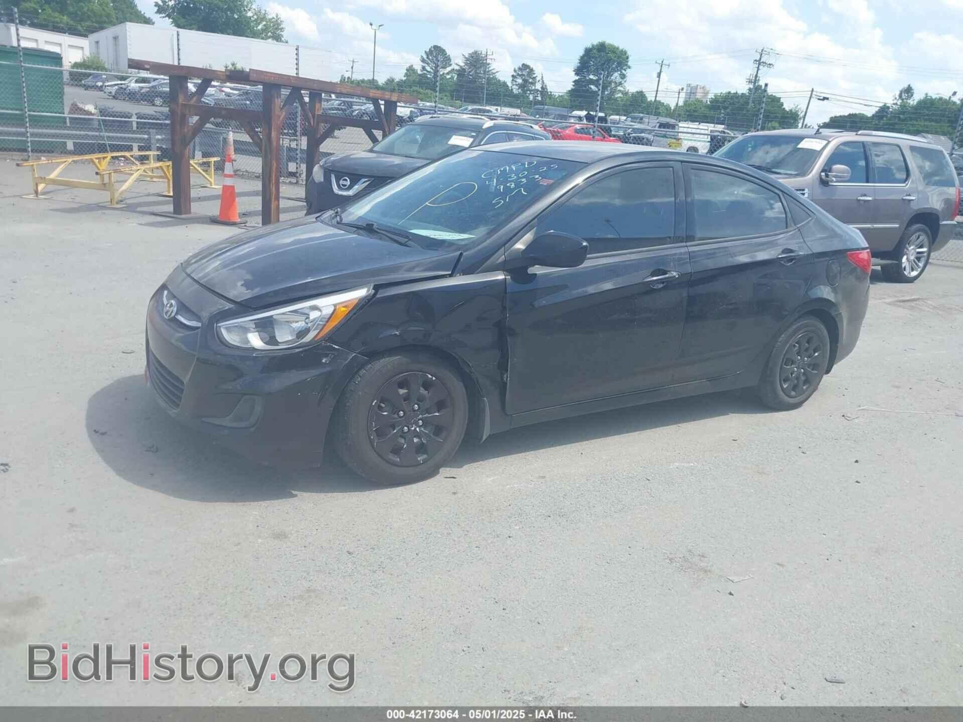 2016 HYUNDAI ACCENT - VIN: KMHCT4AE3GU109833 - Фото 2