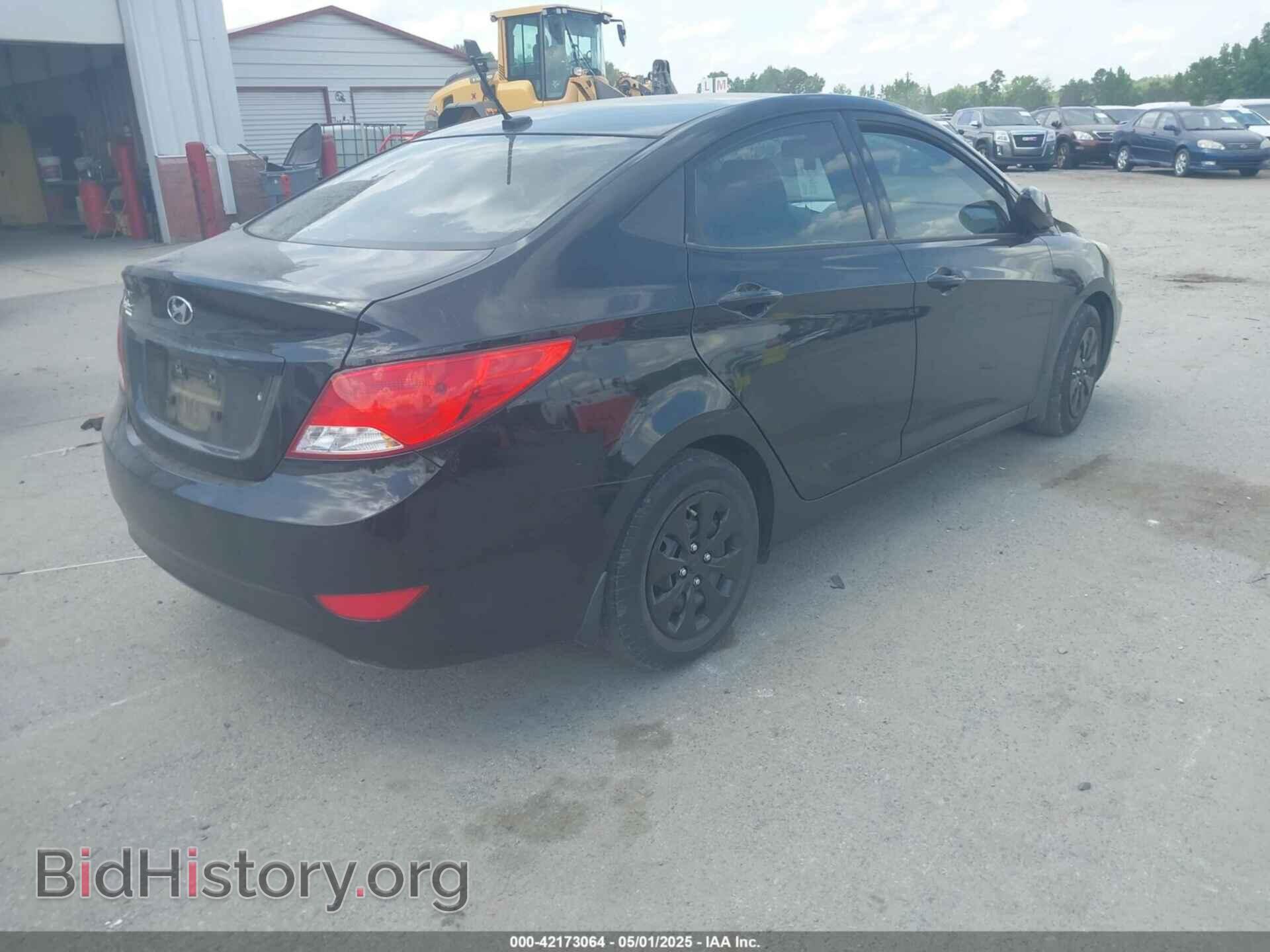 2016 HYUNDAI ACCENT - VIN: KMHCT4AE3GU109833 - Фото 4