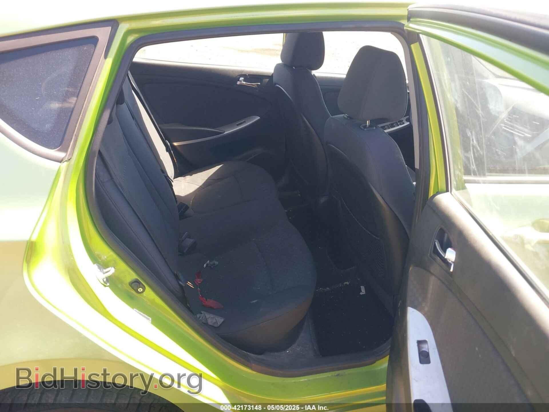 2012 HYUNDAI ACCENT - VIN: KMHCU5AE6CU030752 - Фото 8