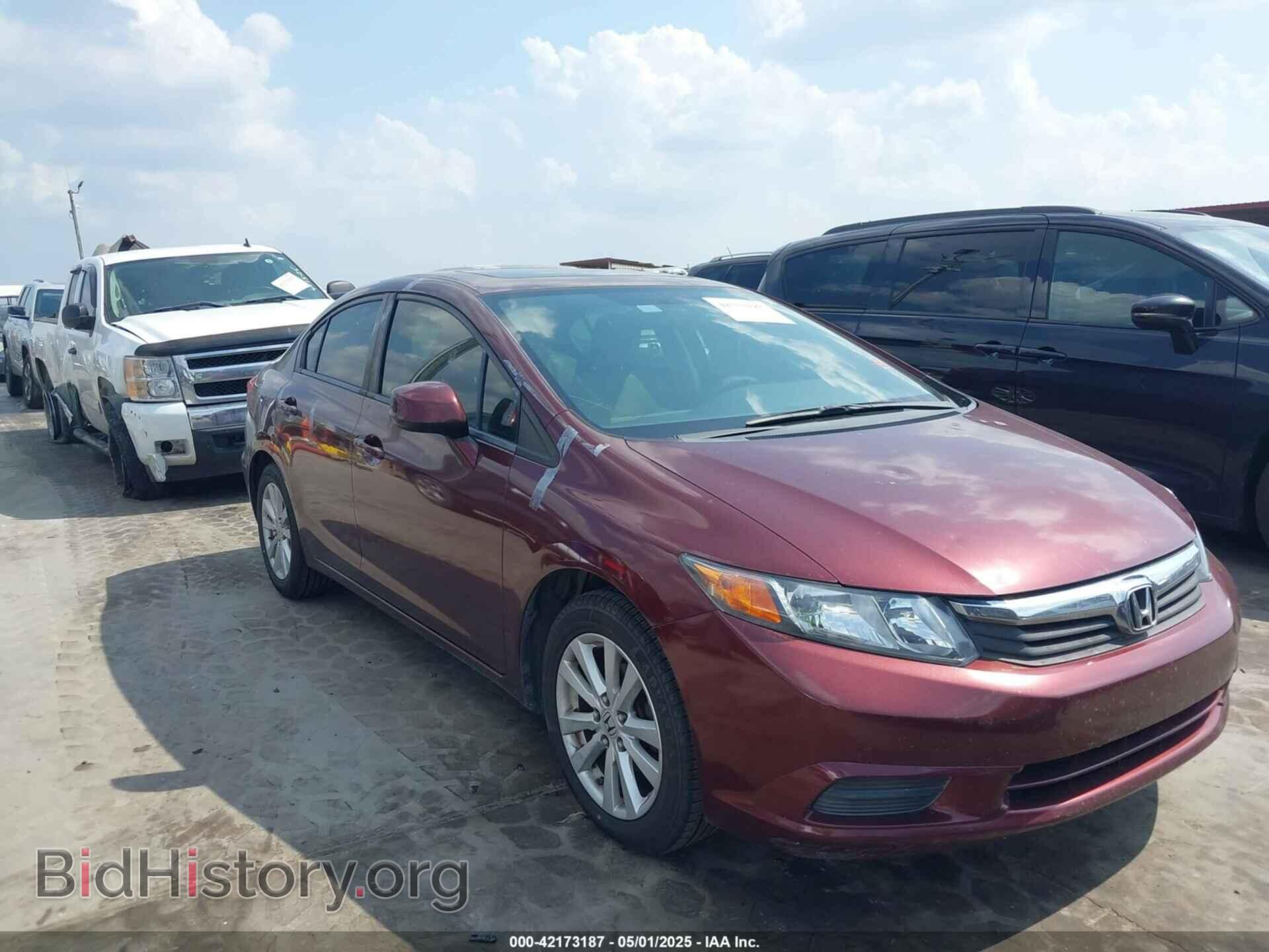 Photo JHMFB2F86CS002792 - HONDA CIVIC 2012