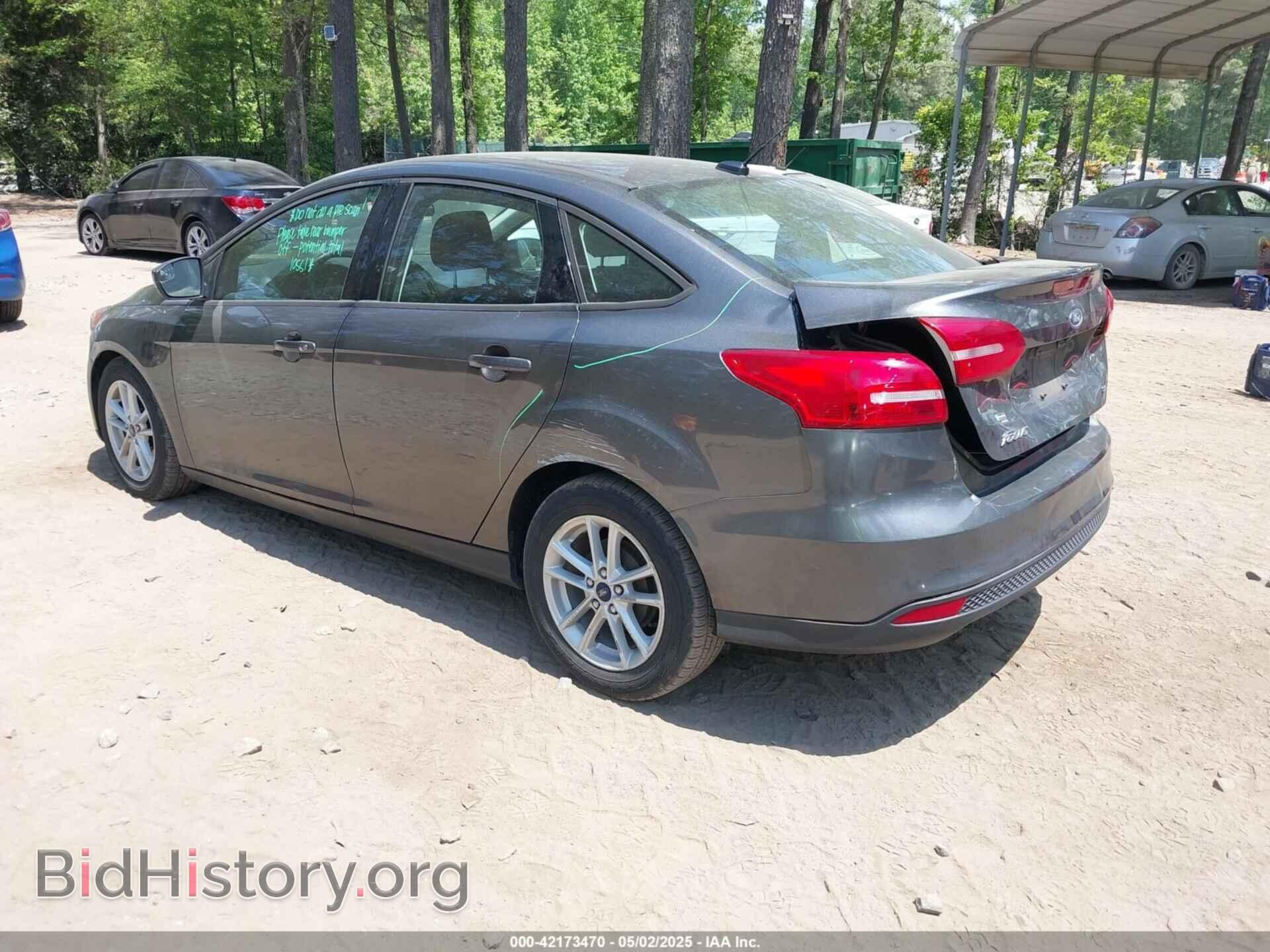 2018 FORD FOCUS - VIN: 1FADP3F23JL251138 - Фото 3