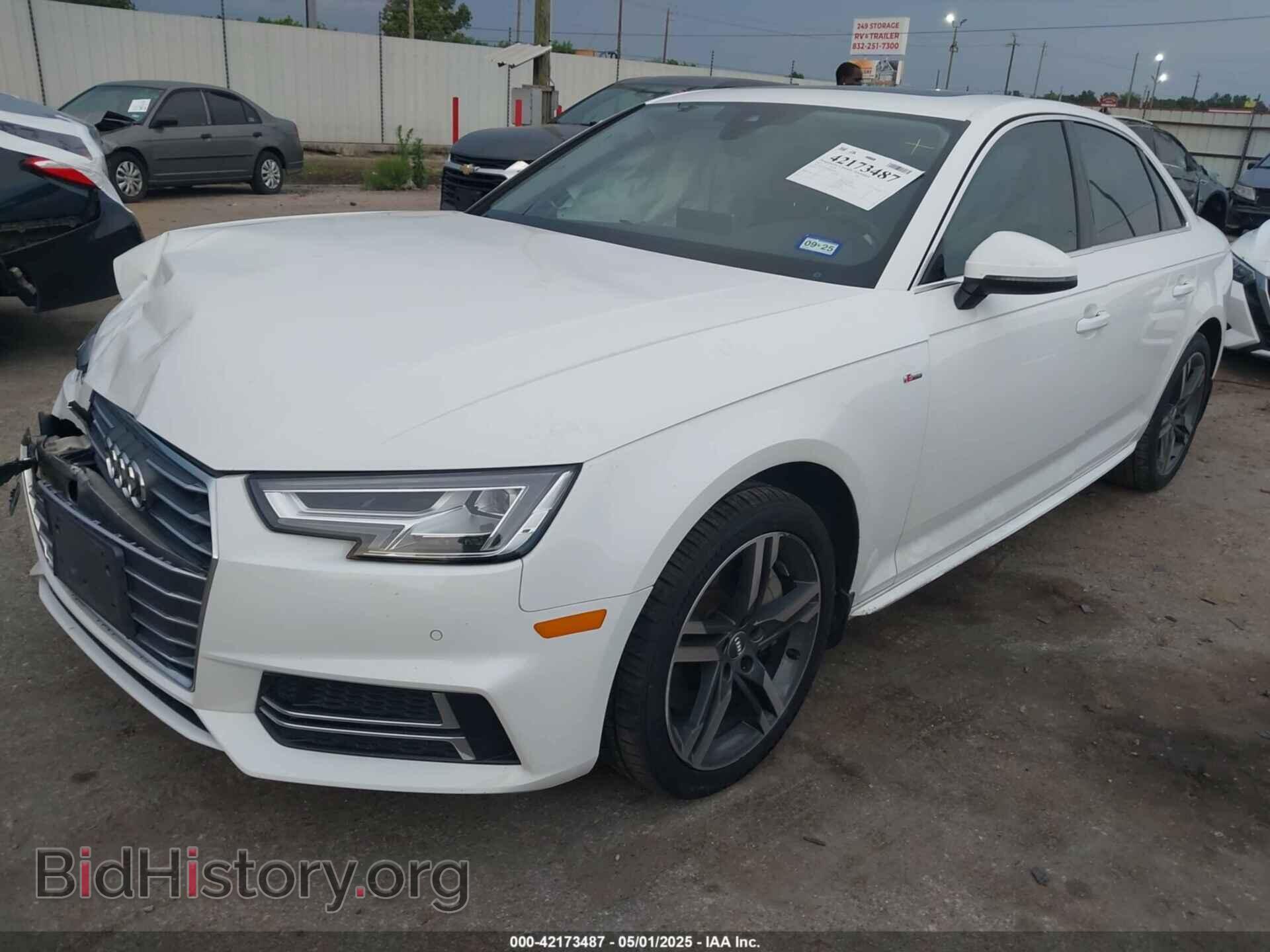 2017 AUDI A4 - VIN: WAUENAF48HN034366 - Фото 2