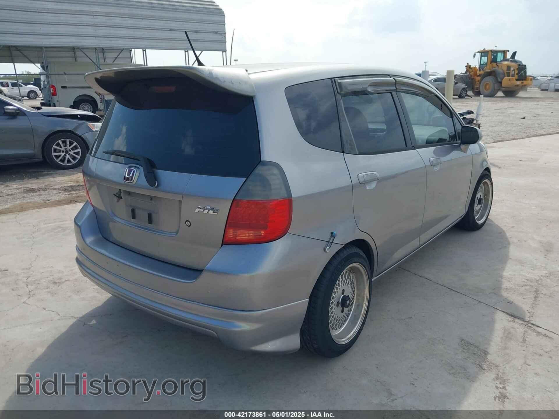 2008 HONDA FIT - VIN: JHMGD37478S068940 - Фото 4