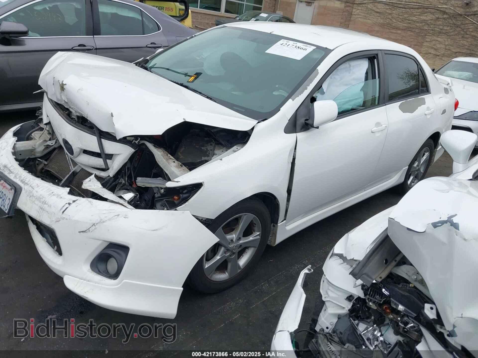2013 TOYOTA COROLLA - VIN: 5YFBU4EE7DP144844 - Фото 2