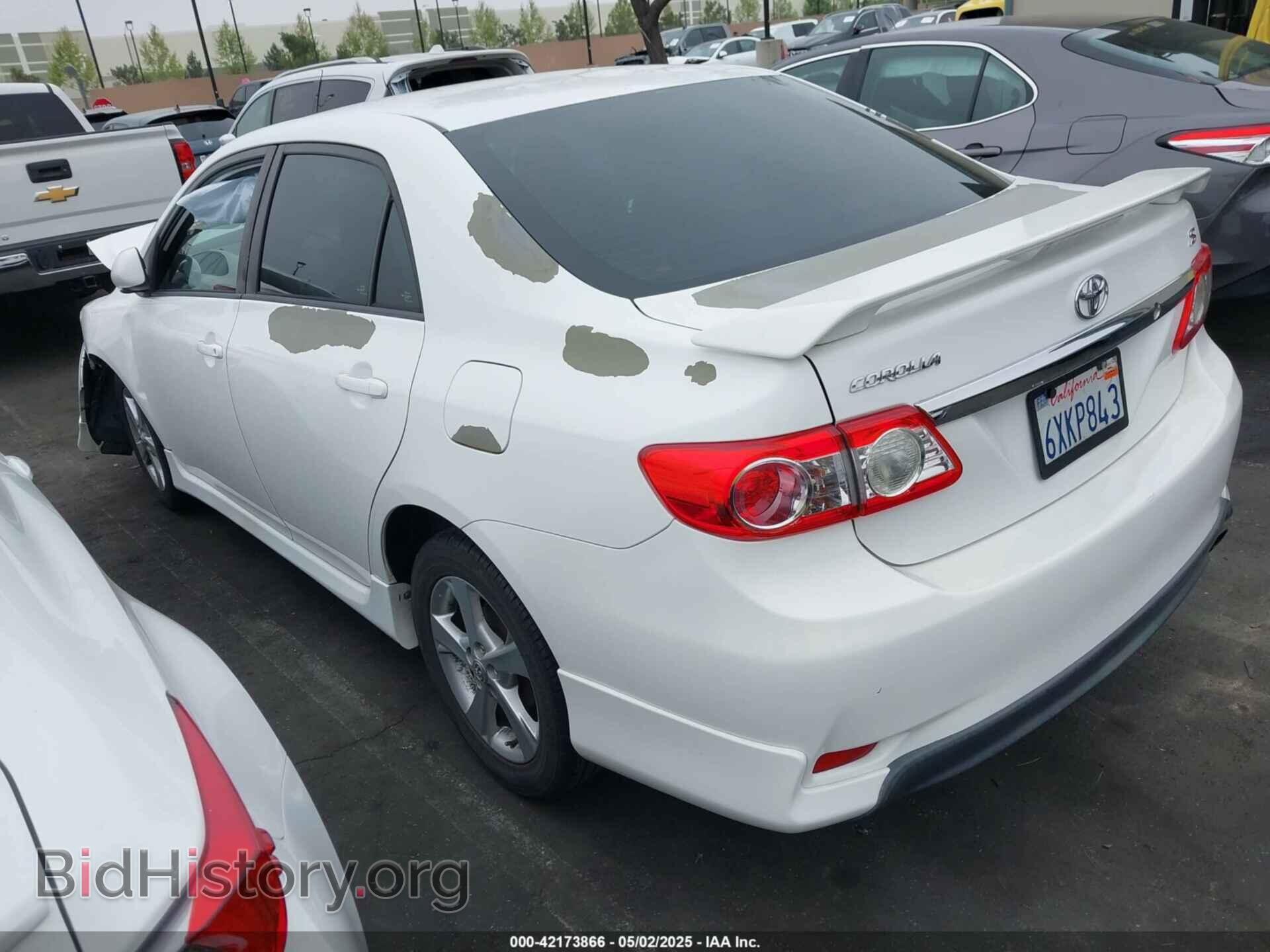2013 TOYOTA COROLLA - VIN: 5YFBU4EE7DP144844 - Фото 3