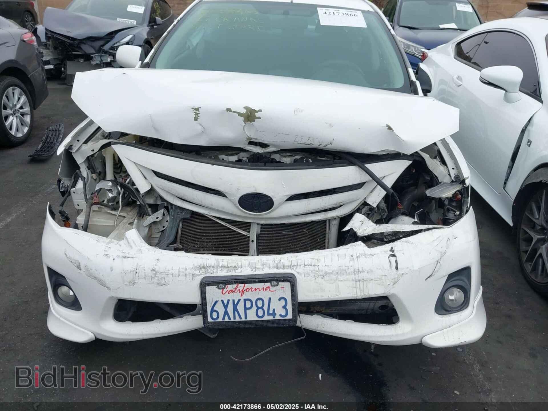 2013 TOYOTA COROLLA - VIN: 5YFBU4EE7DP144844 - Фото 6