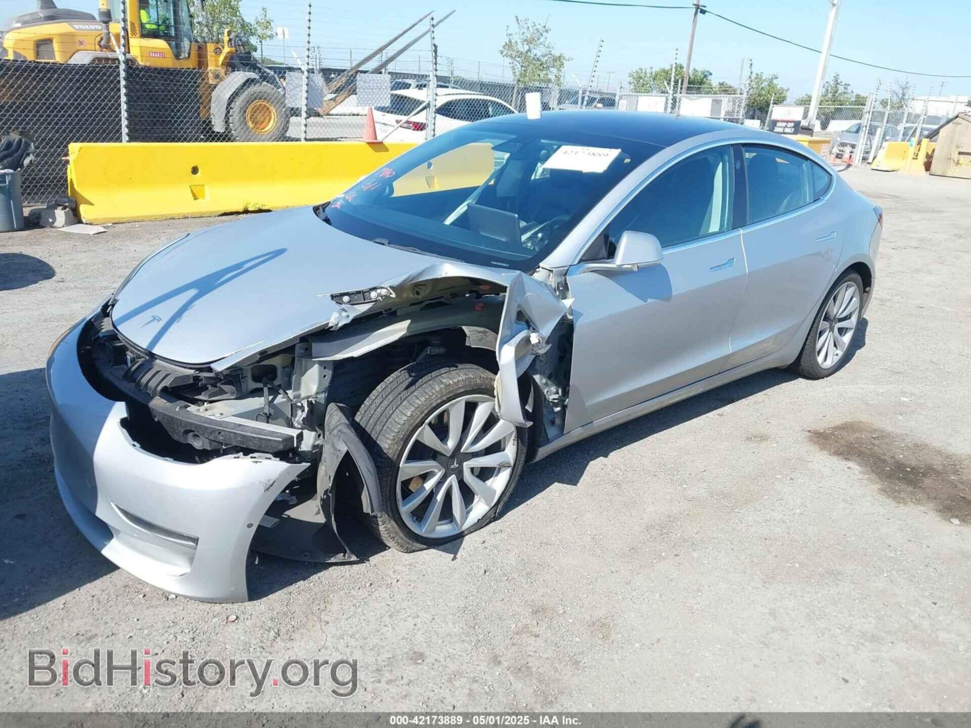 2018 TESLA MODEL 3 - VIN: 5YJ3E1EB4JF091128 - Фото 2