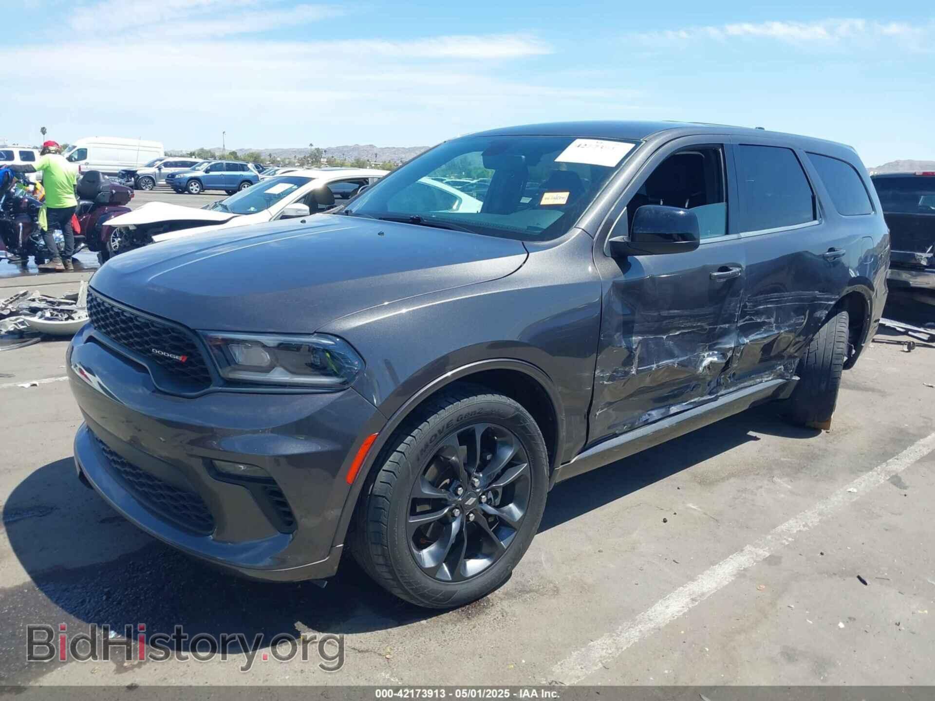 2021 DODGE DURANGO - VIN: 1C4RDHDG8MC573444 - Фото 2