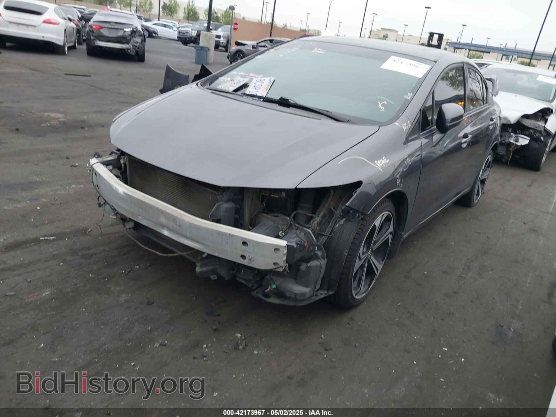 2014 HONDA CIVIC - VIN: 19XFB2F86EE239693 - Фото 2