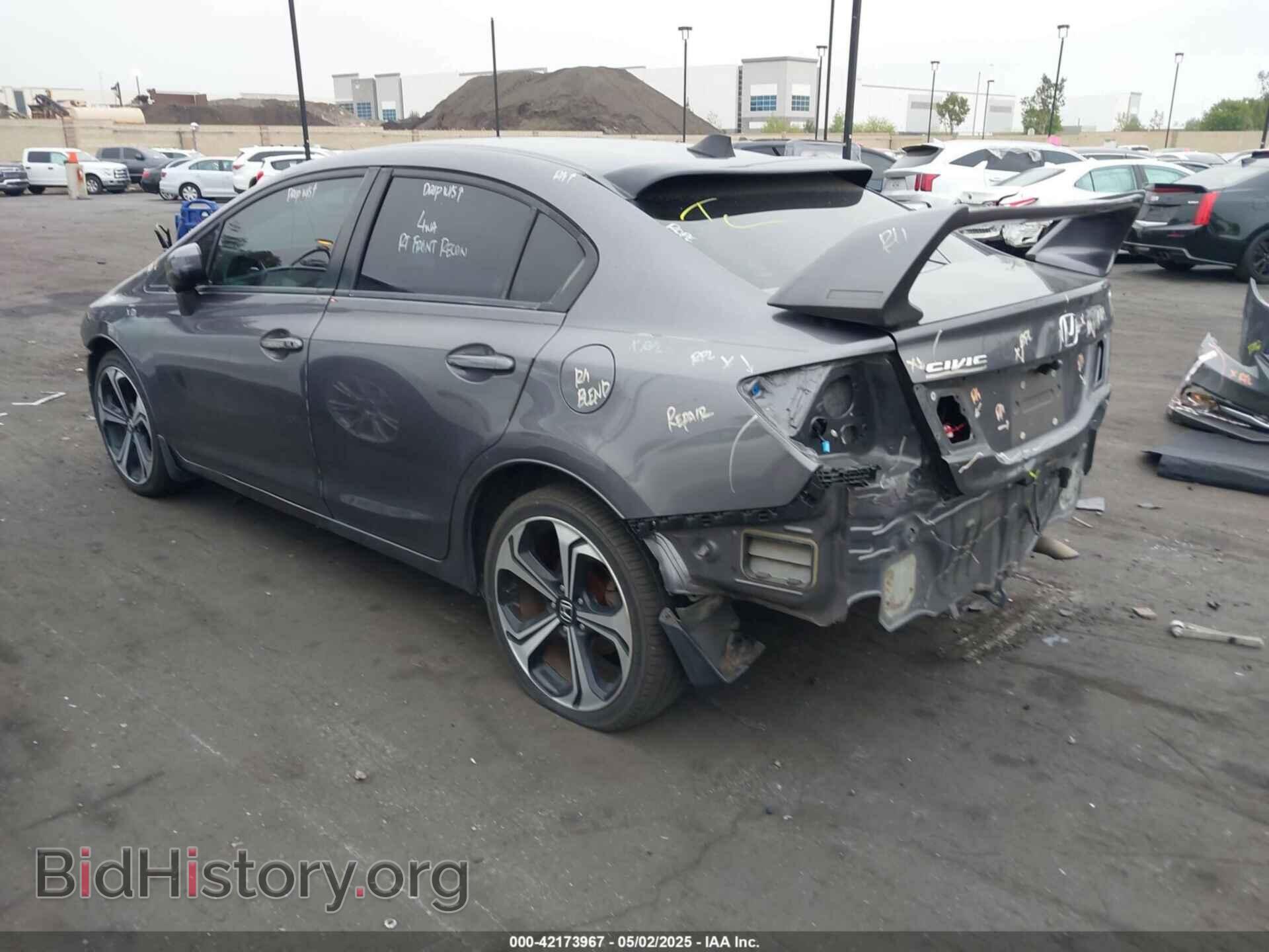 2014 HONDA CIVIC - VIN: 19XFB2F86EE239693 - Фото 3