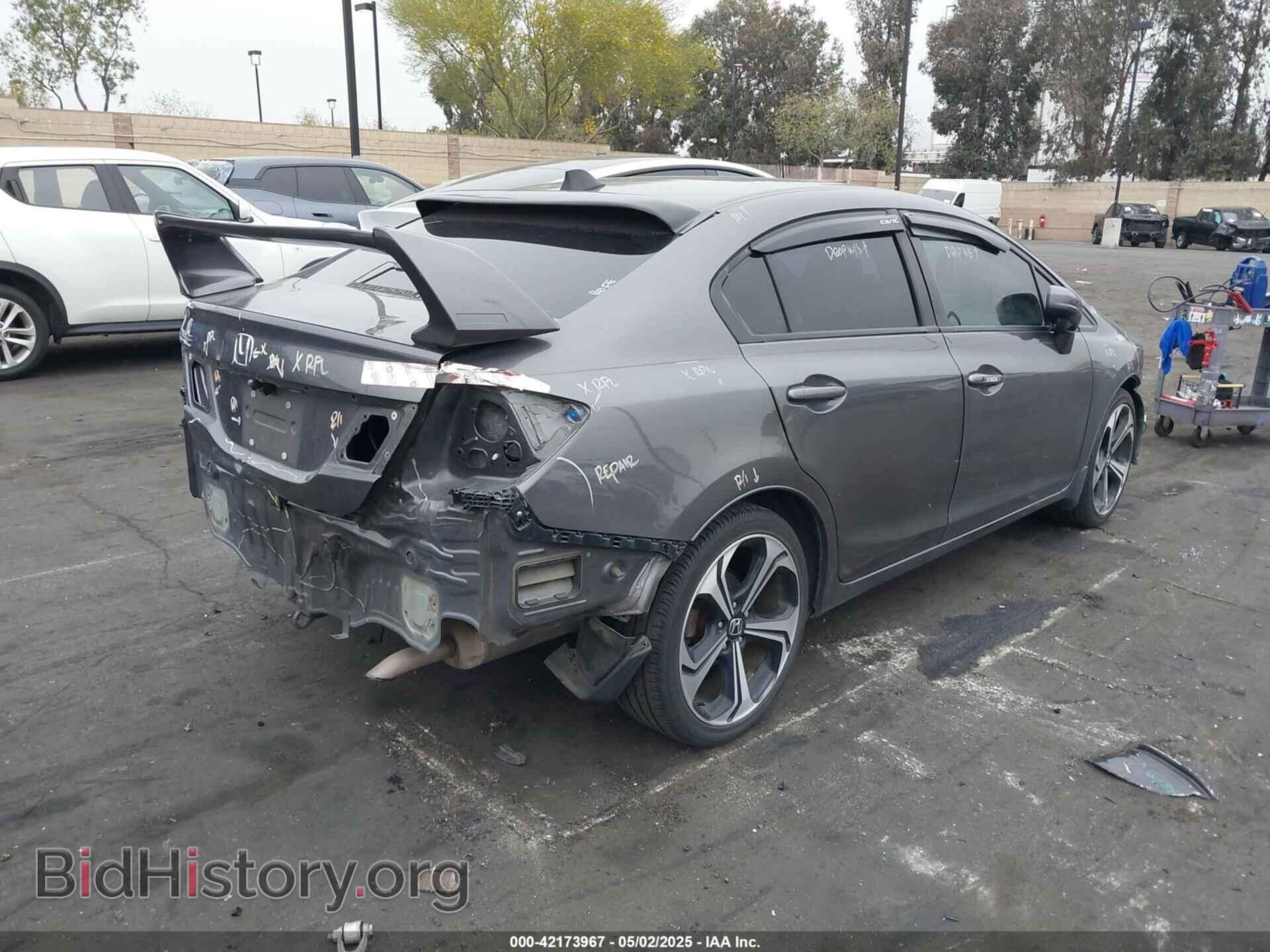 2014 HONDA CIVIC - VIN: 19XFB2F86EE239693 - Фото 4