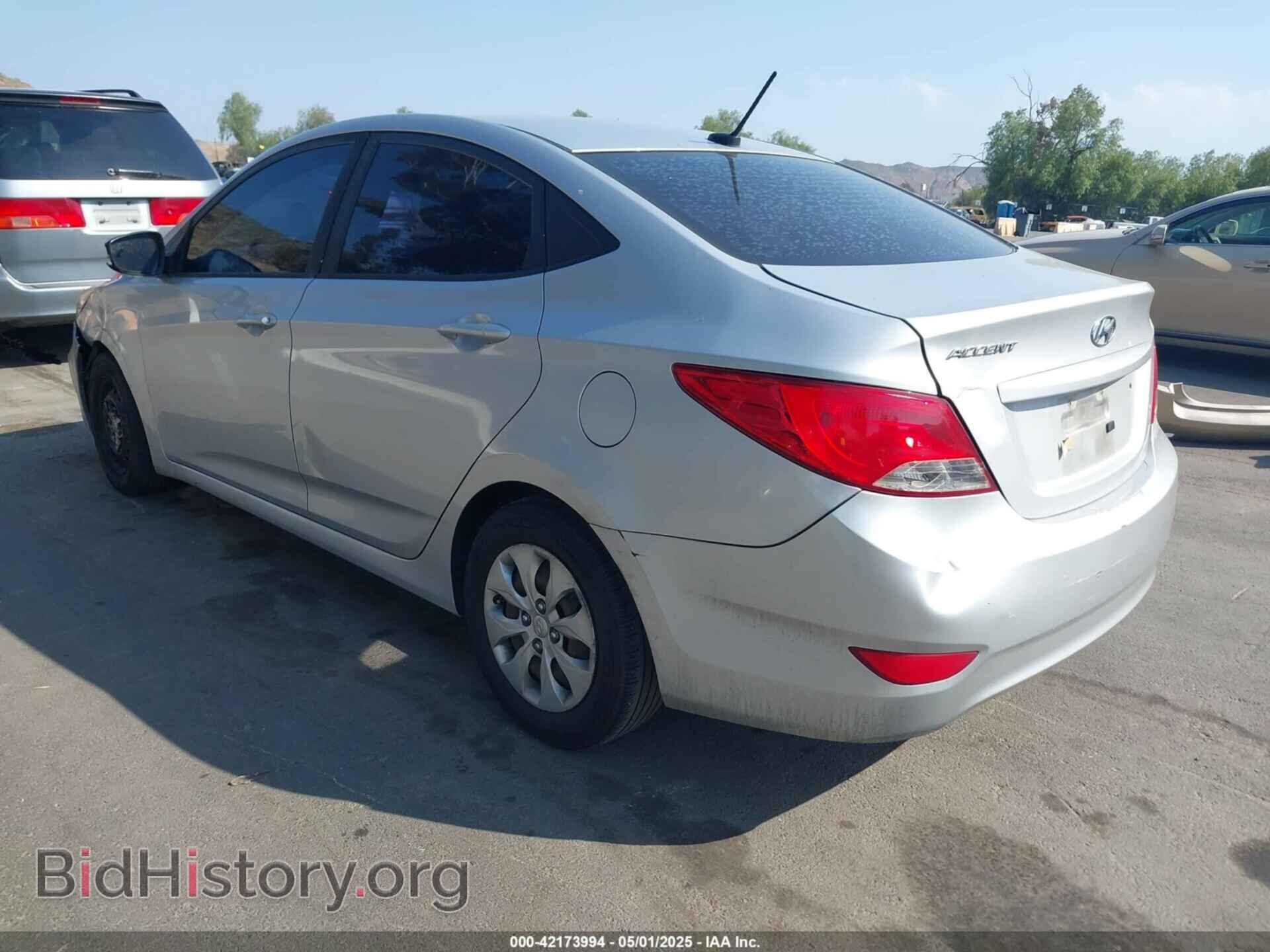 2017 HYUNDAI ACCENT - VIN: KMHCT4AE2HU178174 - Фото 3