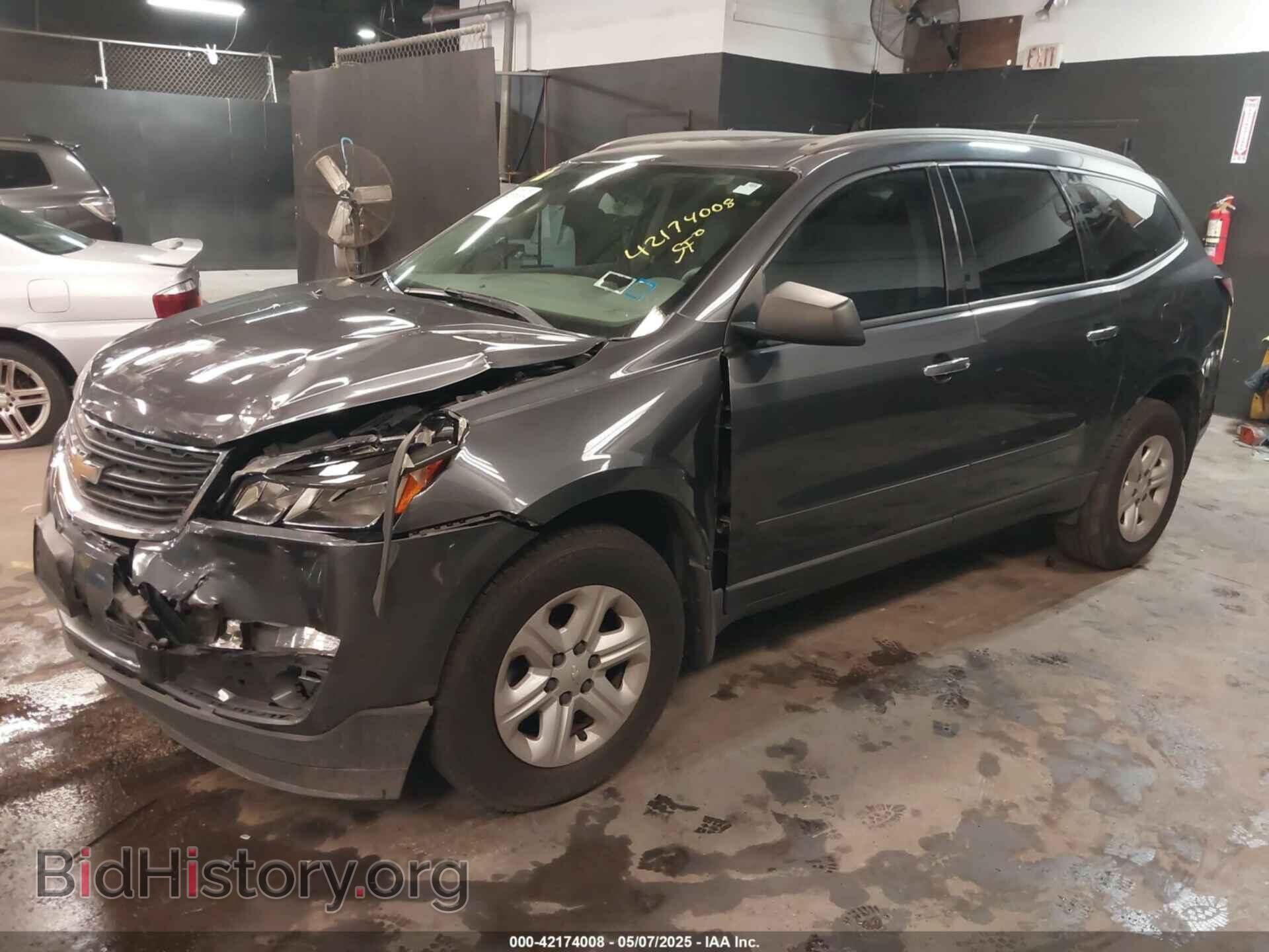 2013 CHEVROLET TRAVERSE - VIN: 1GNKRFED5DJ263301 - Фото 2