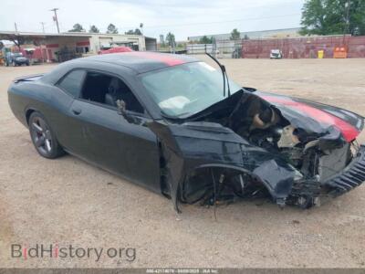 2014 Dodge CHALLENGER Rallye Redline, black — VIN 2C3CDYAG7EH181729, IAAI