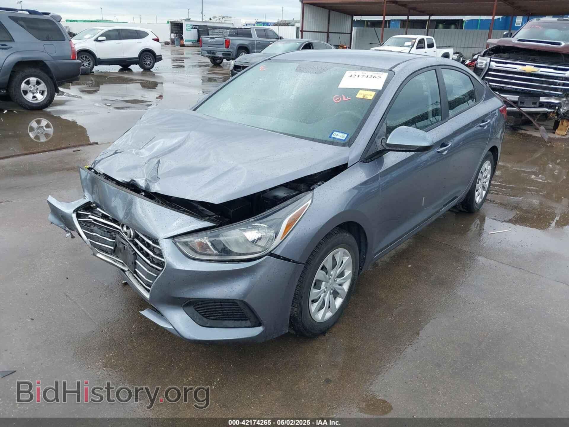 2019 HYUNDAI ACCENT - VIN: 3KPC24A37KE071620 - Фото 2