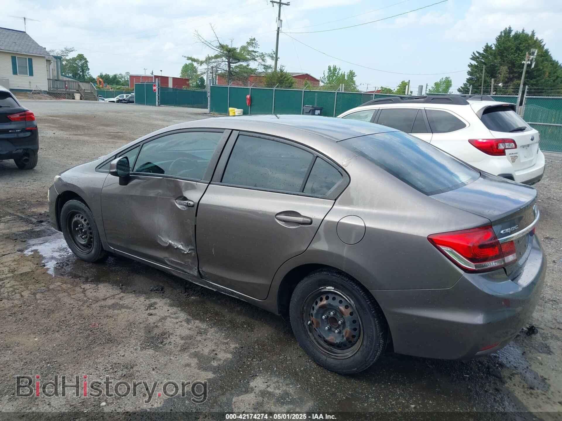 2013 HONDA CIVIC - VIN: 19XFB2F52DE232938 - Фото 3