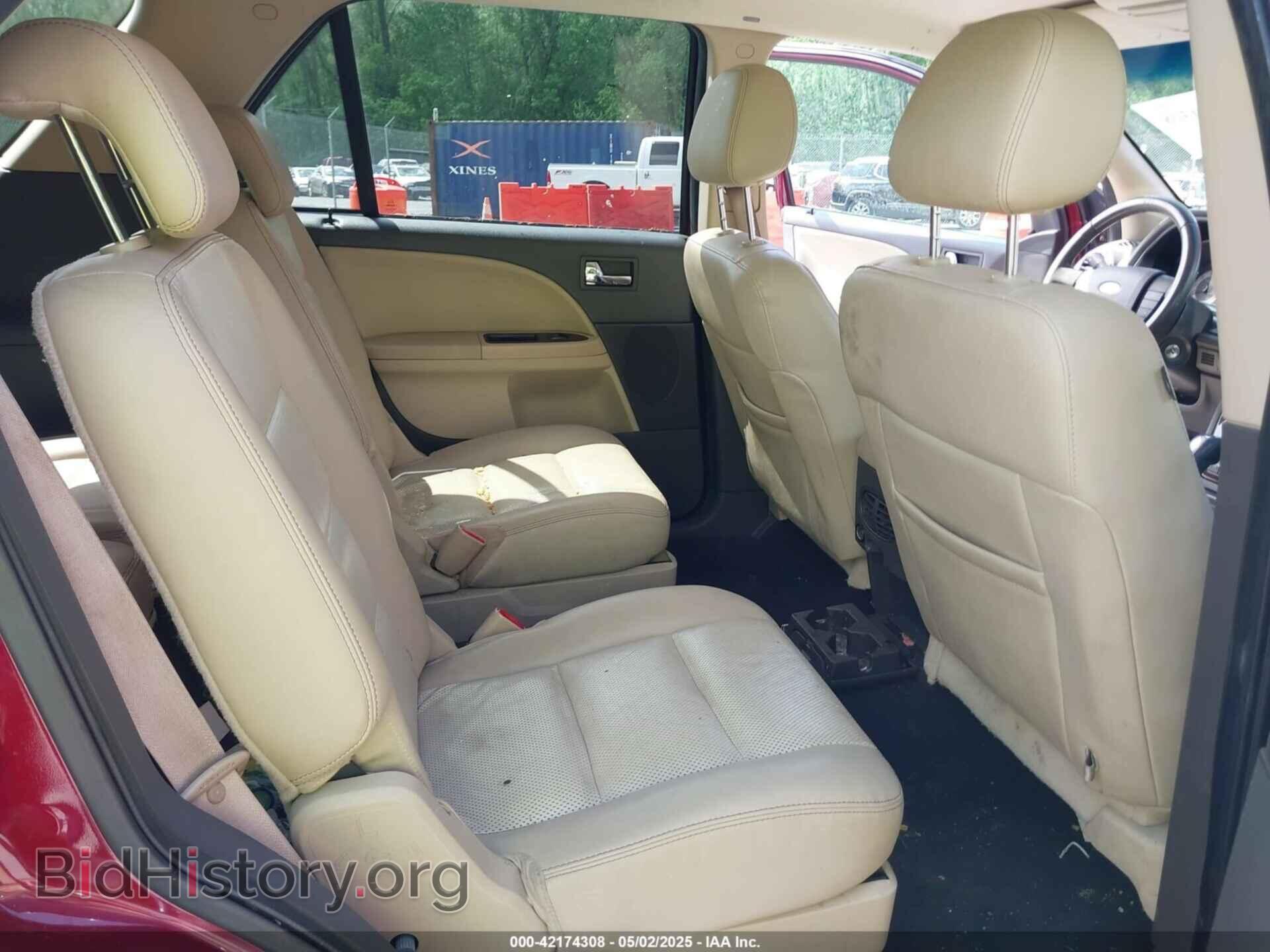 2008 FORD TAURUS X - VIN: 1FMDK07W58GA20586 - Фото 8
