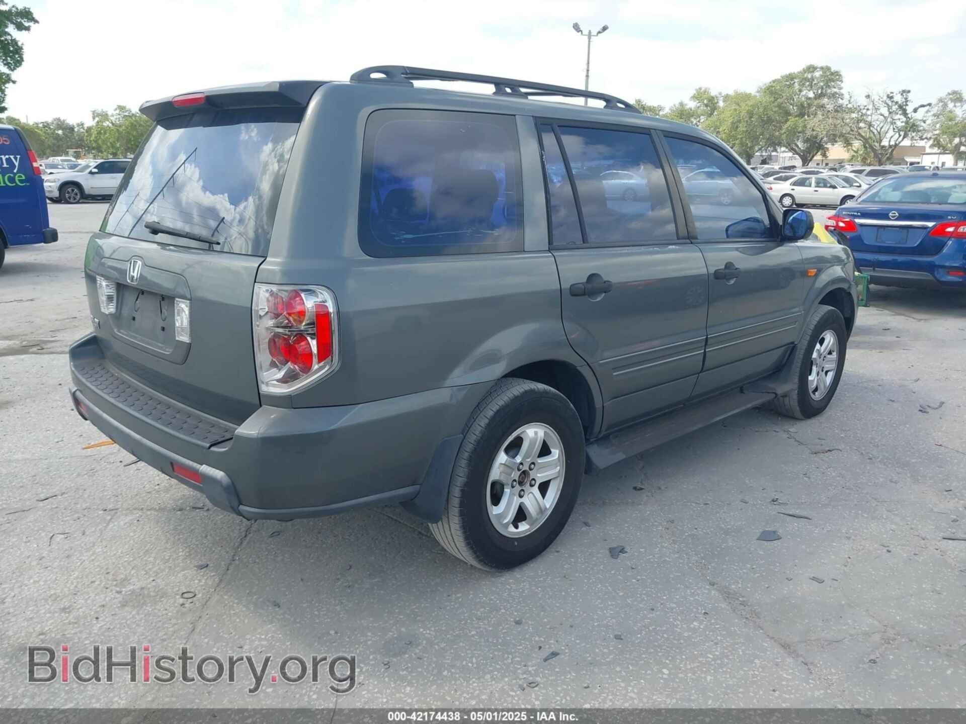 2007 HONDA PILOT - VIN: 5FNYF28197B043497 - Фото 4