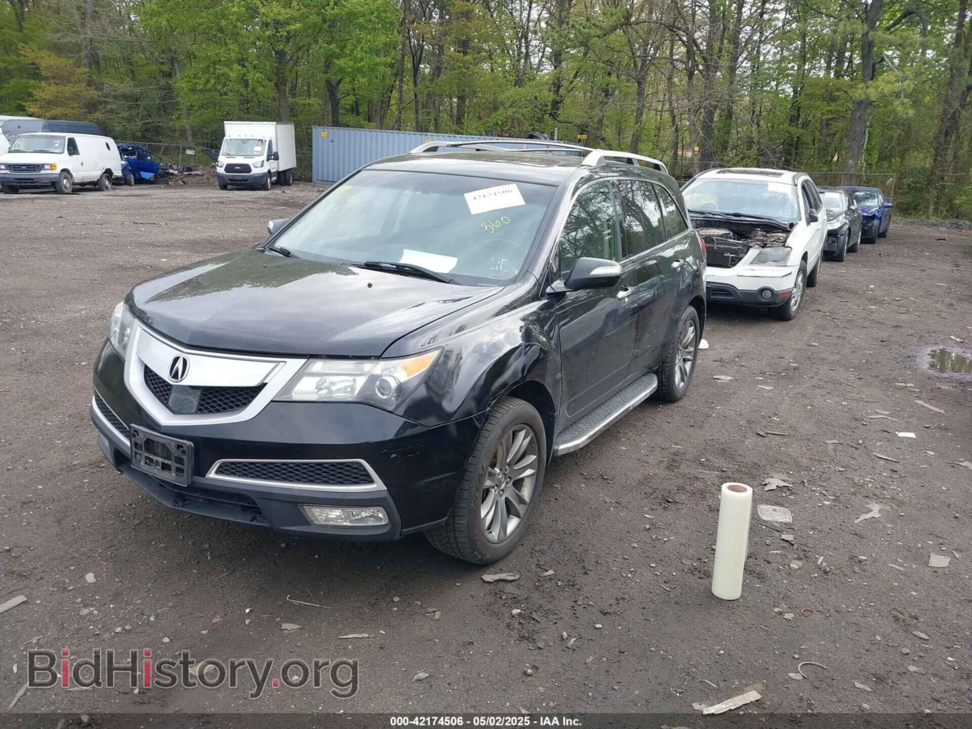 2011 ACURA MDX - VIN: 2HNYD2H50BH500932 - Фото 2