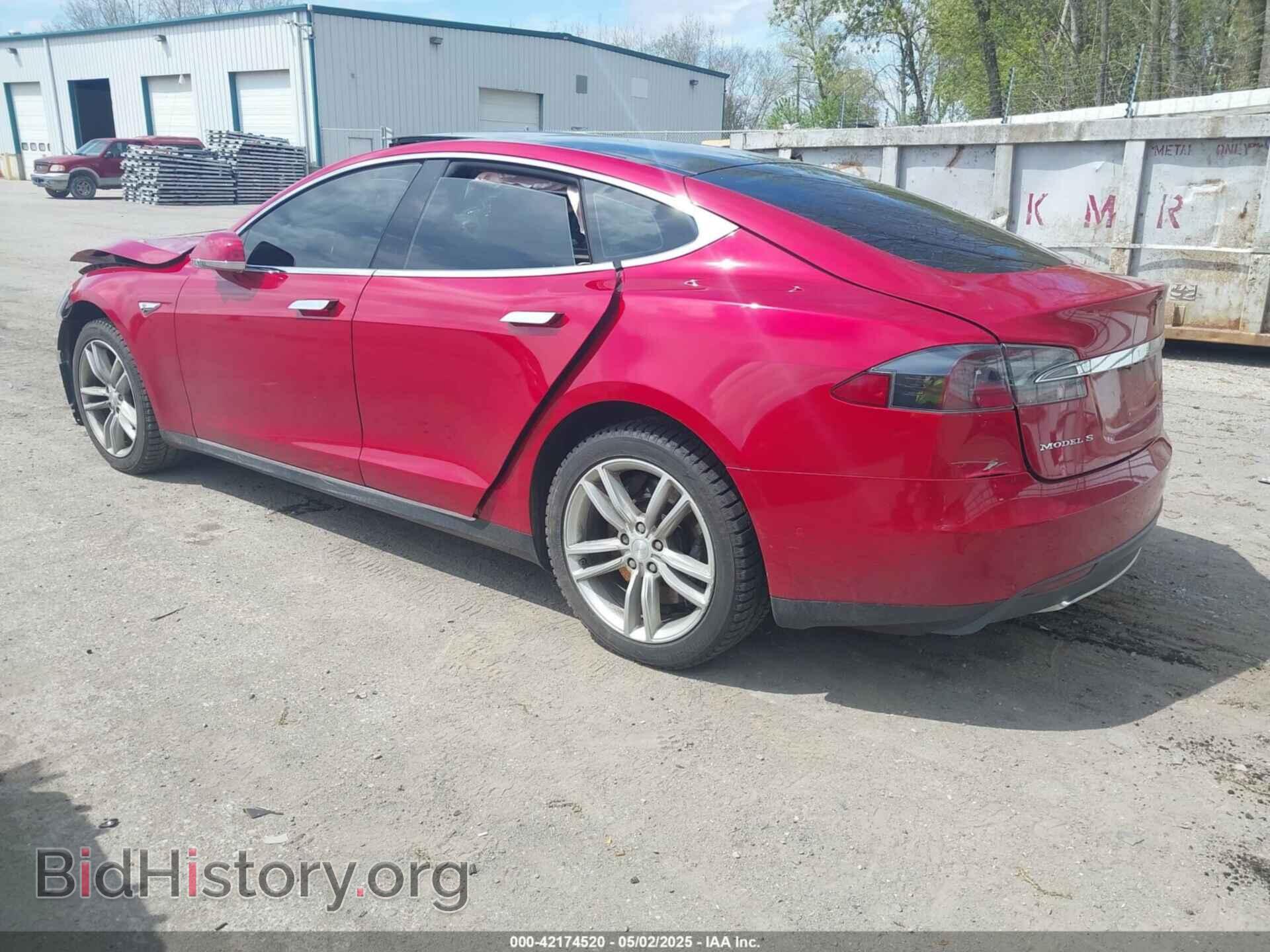 2014 TESLA MODEL S - VIN: 5YJSA1H14EFP63897 - Фото 3