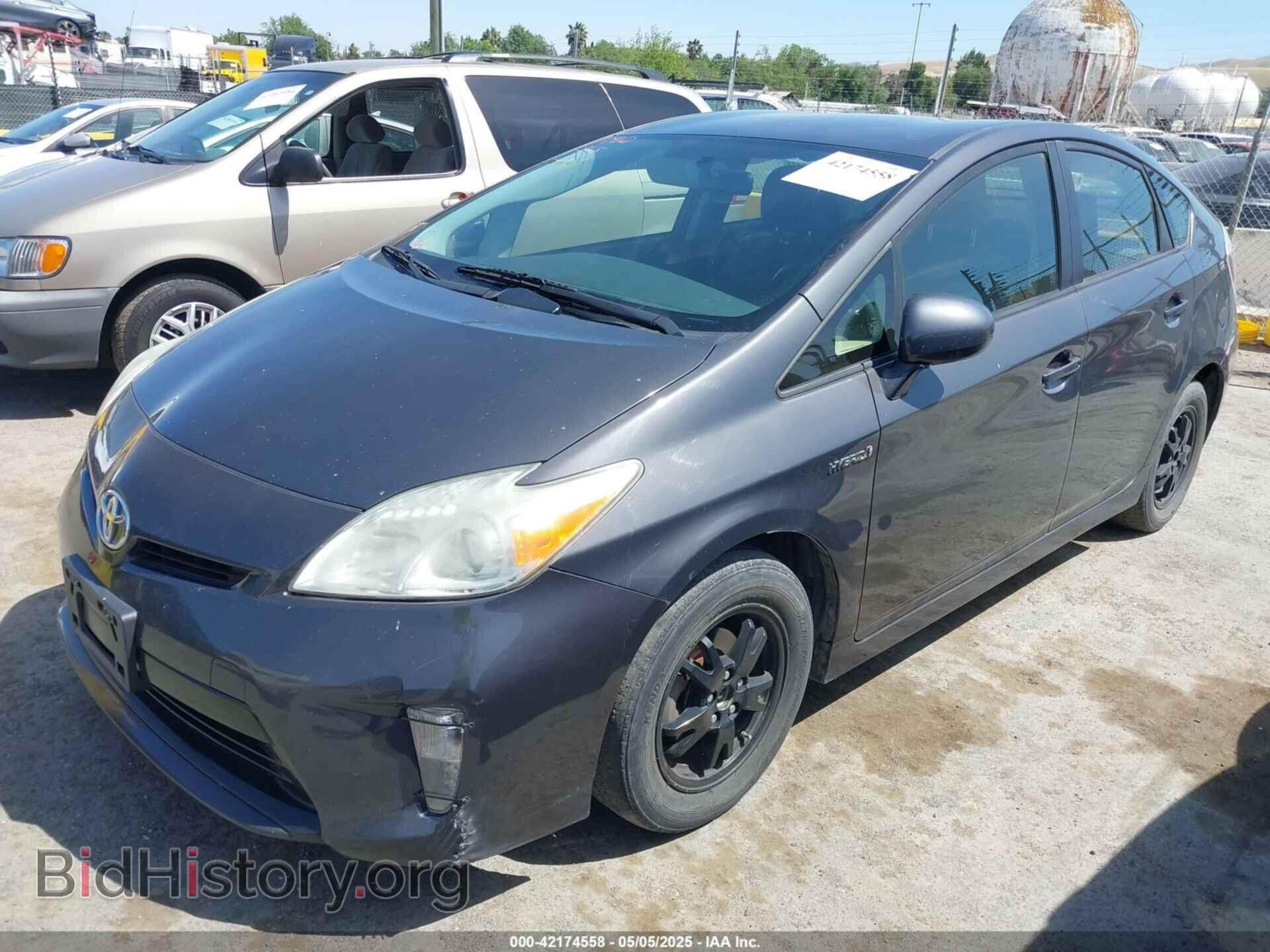 2014 TOYOTA PRIUS - VIN: JTDKN3DU5E0389363 - Фото 2