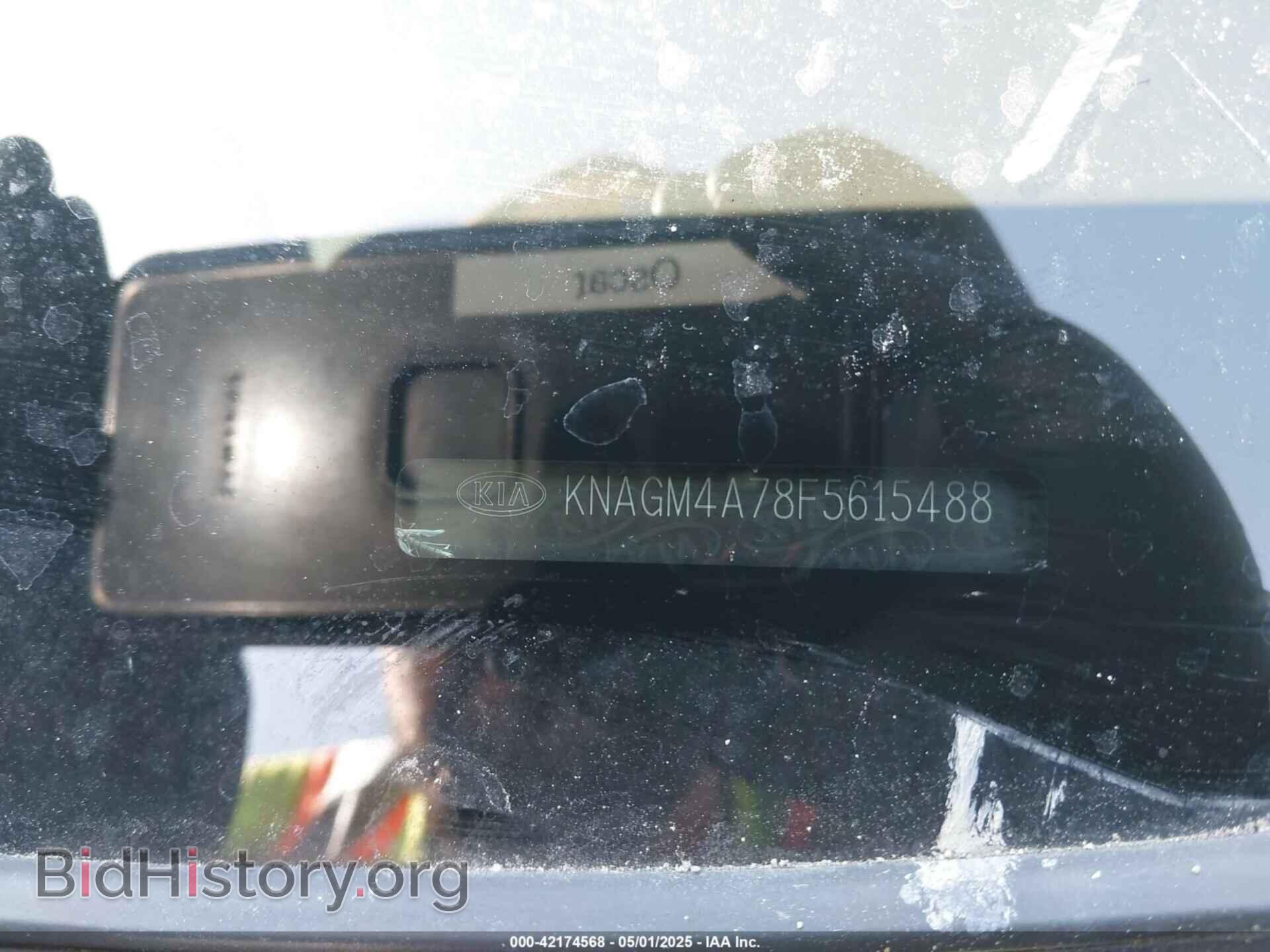 2015 KIA OPTIMA - VIN: KNAGM4A78F5615488 - Фото 9