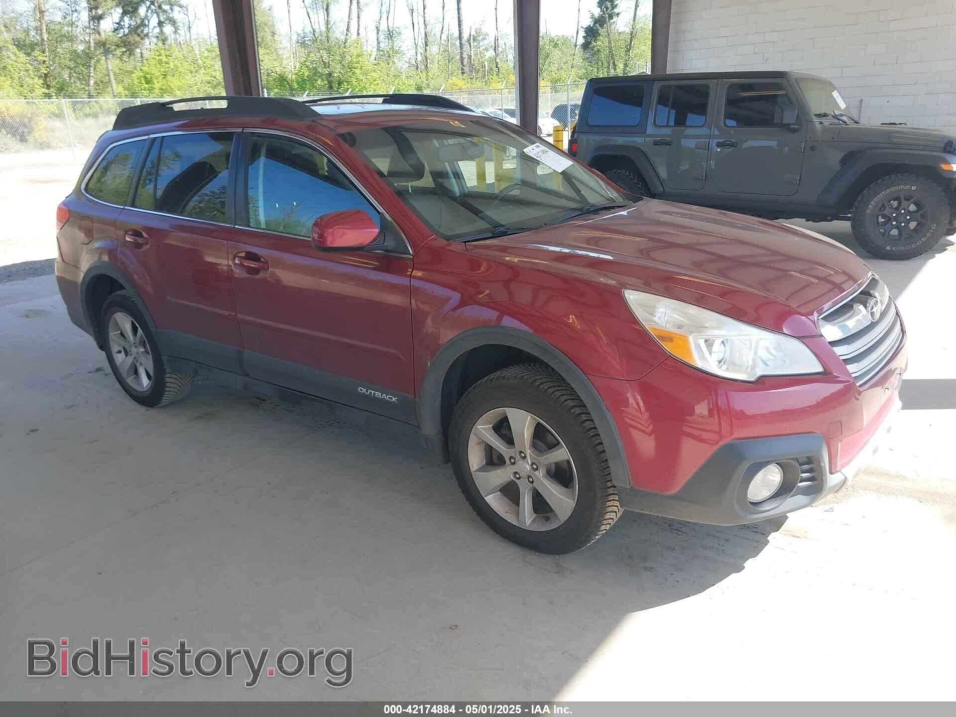 Photo 4S4BRBLC0E3318475 - SUBARU OUTBACK 2014